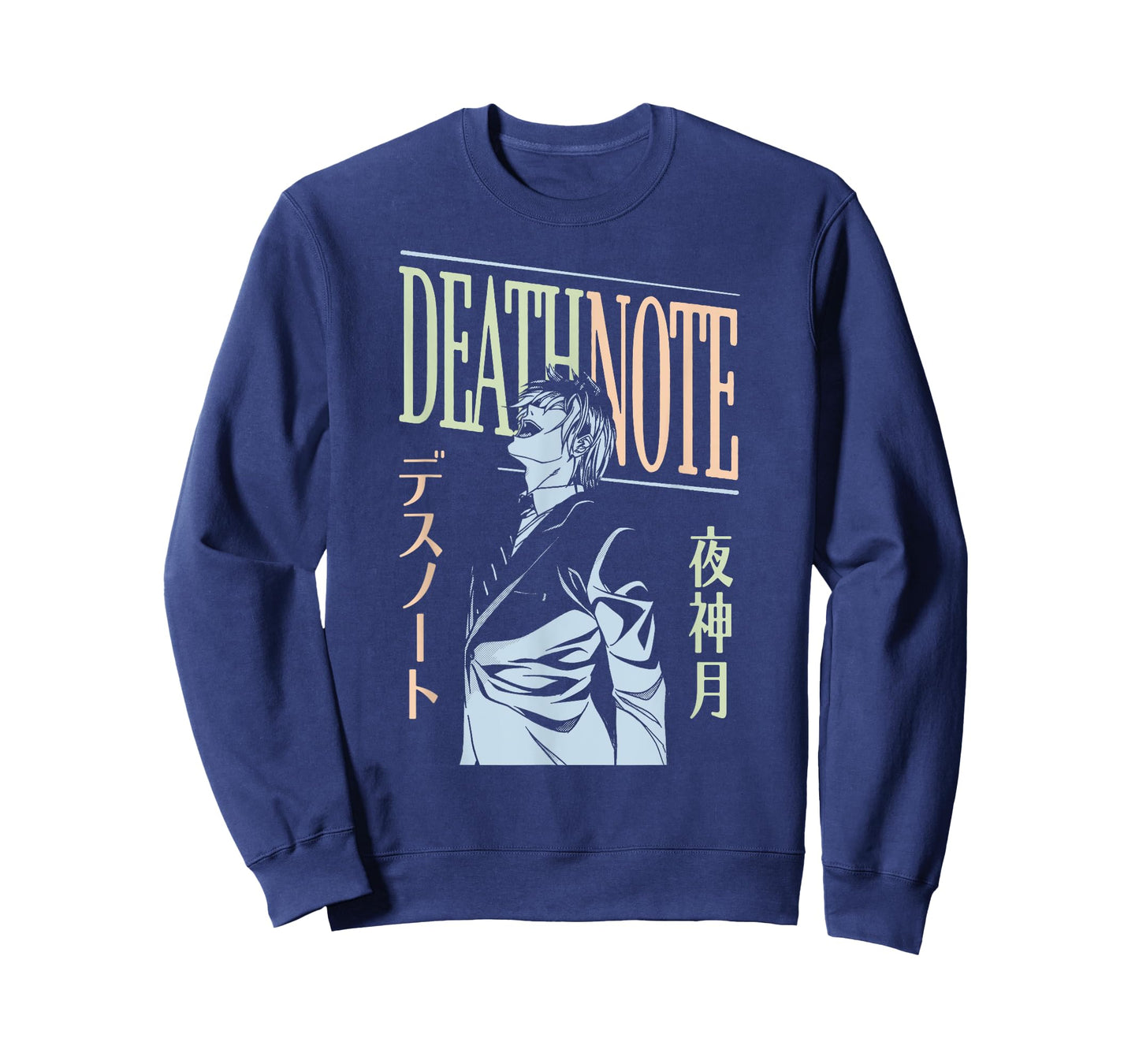 Death Note Front and Back Deny My Existence Skulls Anime T-Shirt