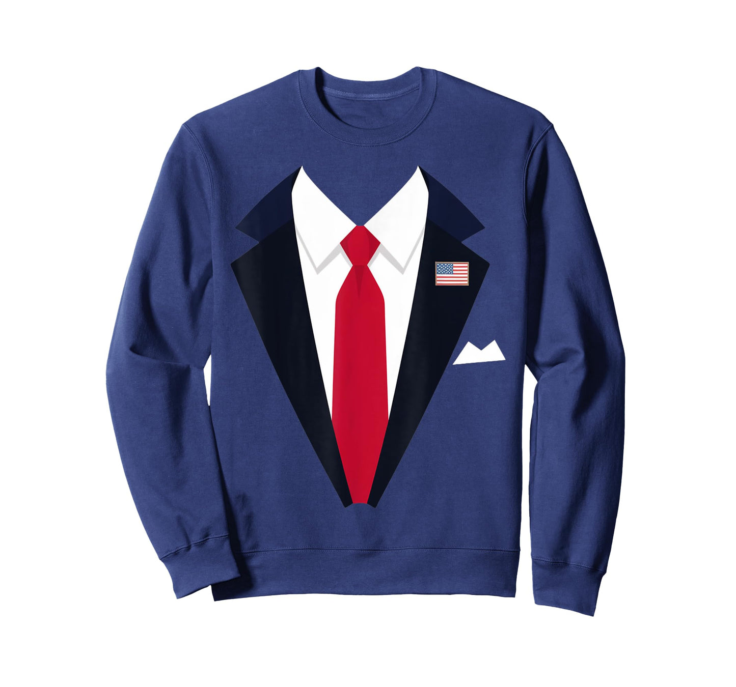 Funny USA President Suit Easy Halloween Costume T-Shirt