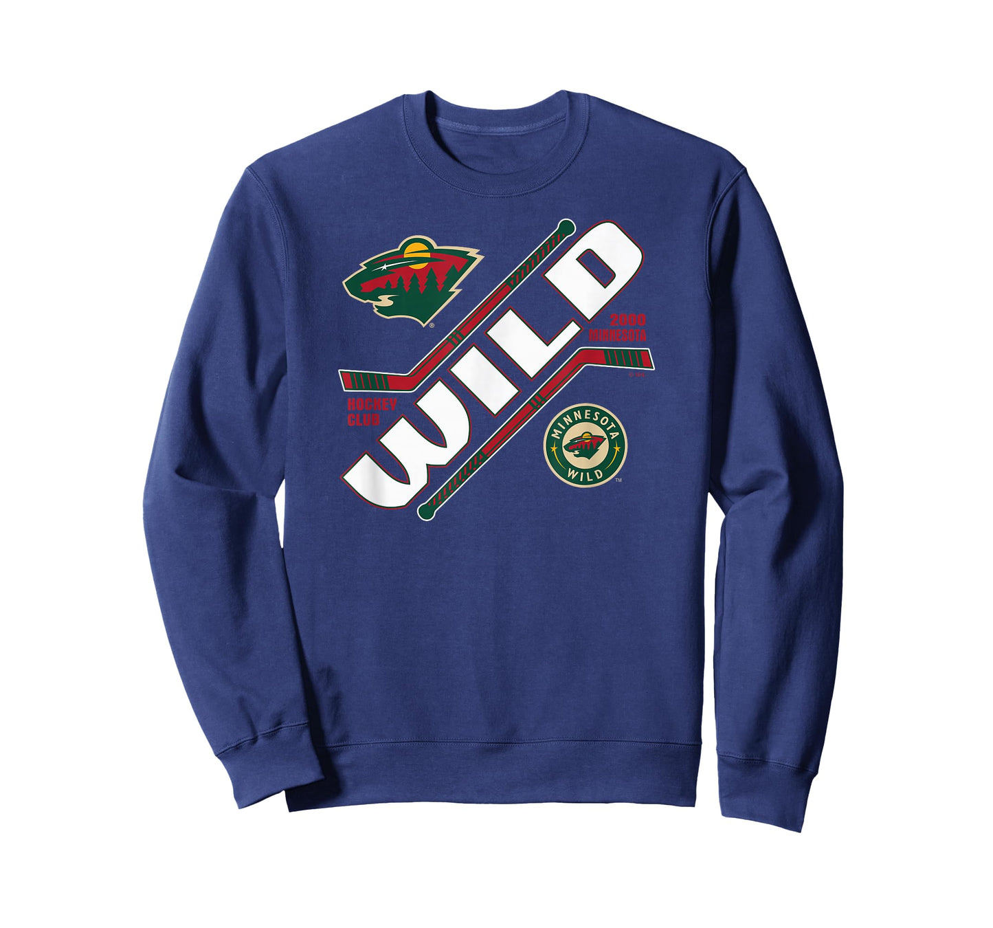 Minnesota Wild Force Black Officially Licensed T-Shirt