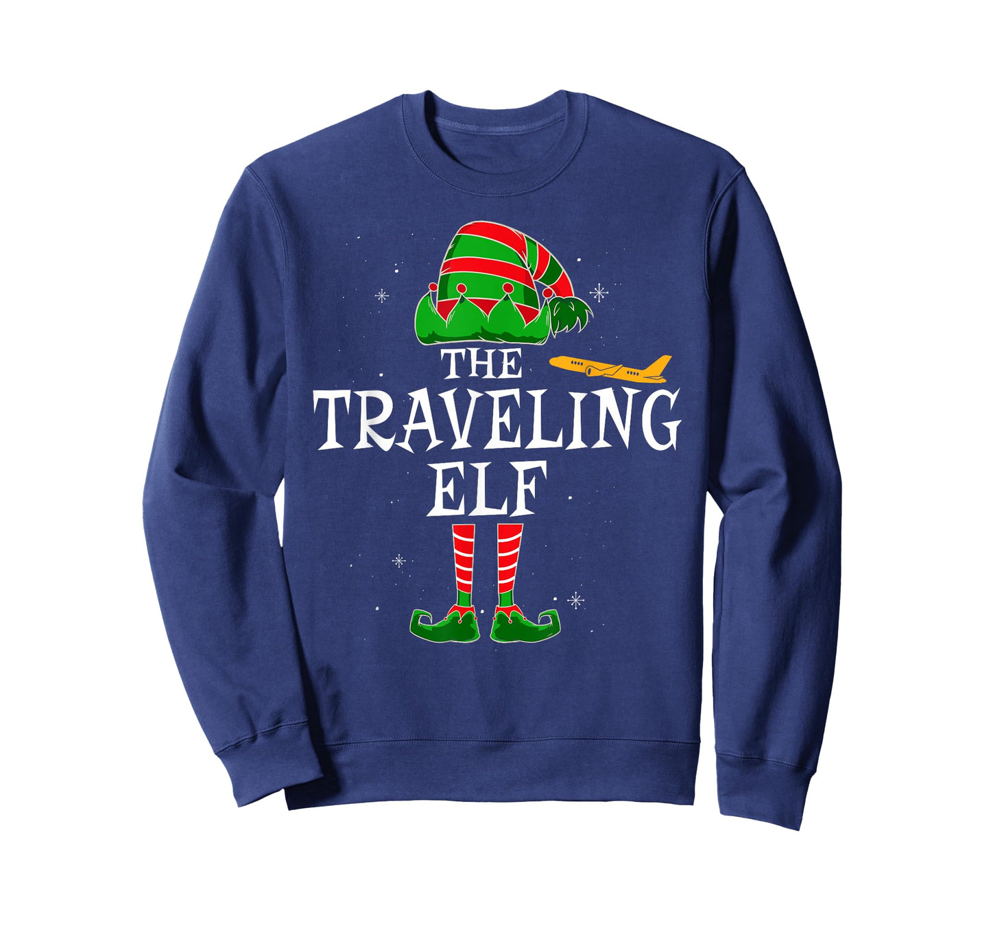 The Traveling Elf Group Matching Family Christmas Traveler T-Shirt
