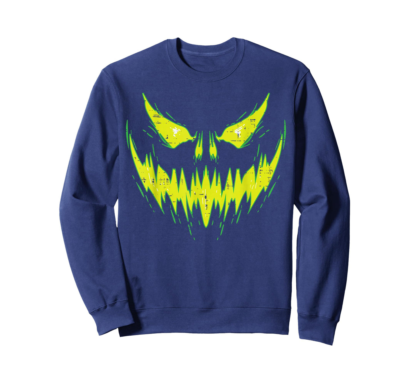 Scary Pumpkin Jack O Lantern Face Halloween Men Boys Kids T-Shirt