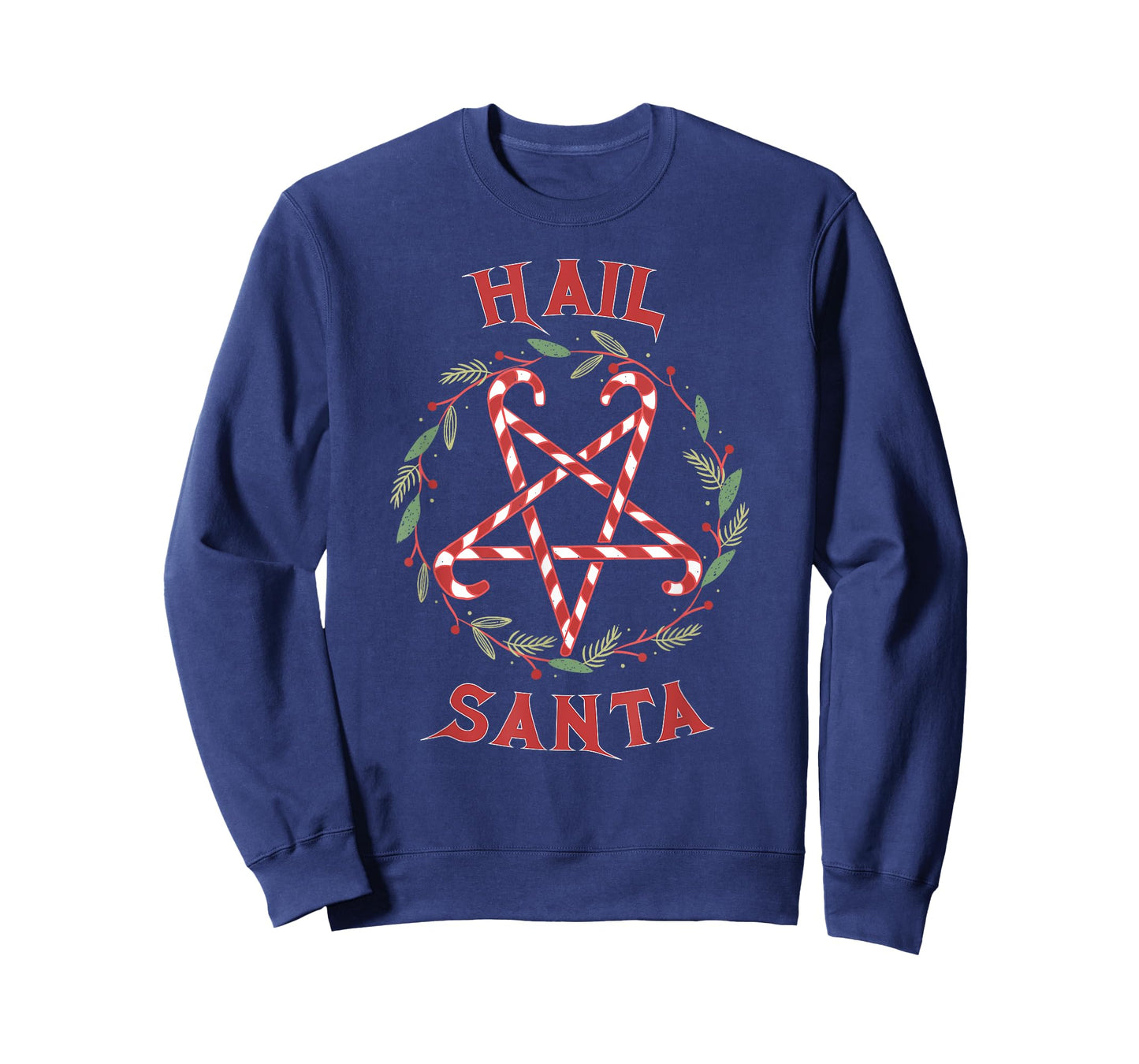 Hail Santa Christmas Krampus Clothing T-Shirt