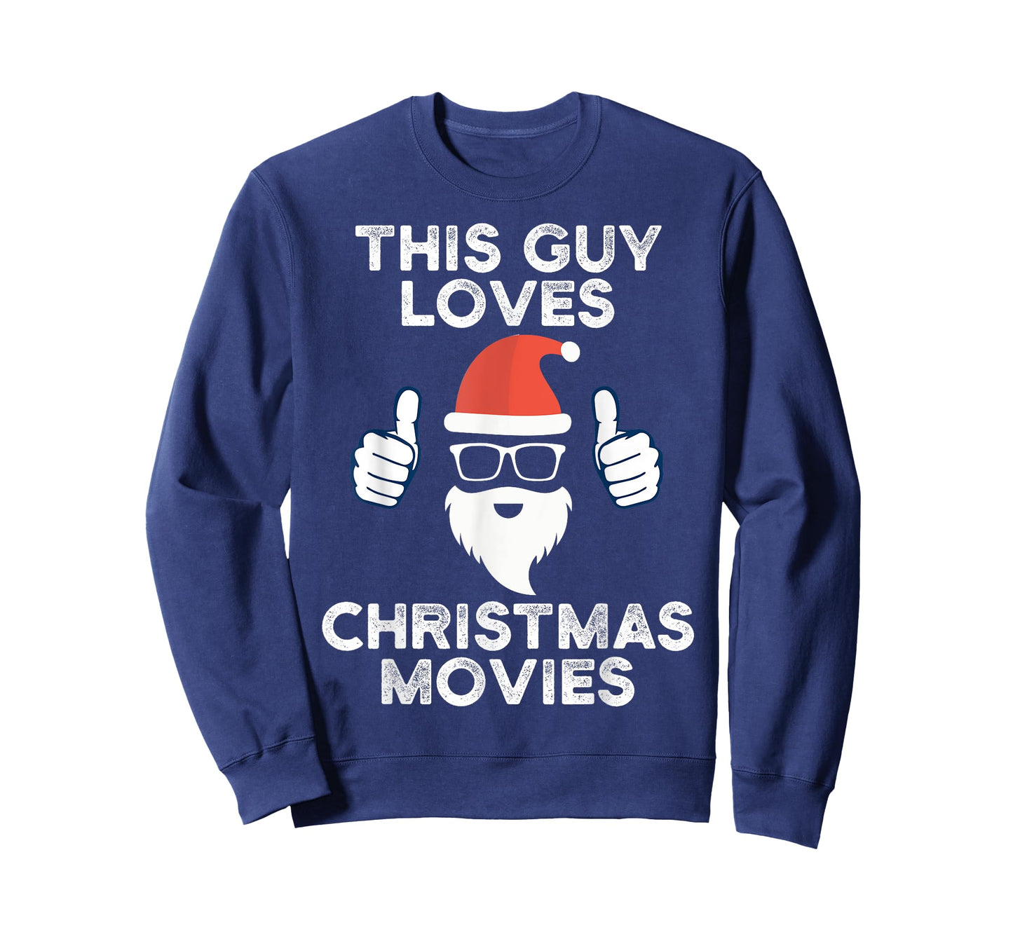 This Guy Loves Christmas Movies Watching Men Women T-Shirt