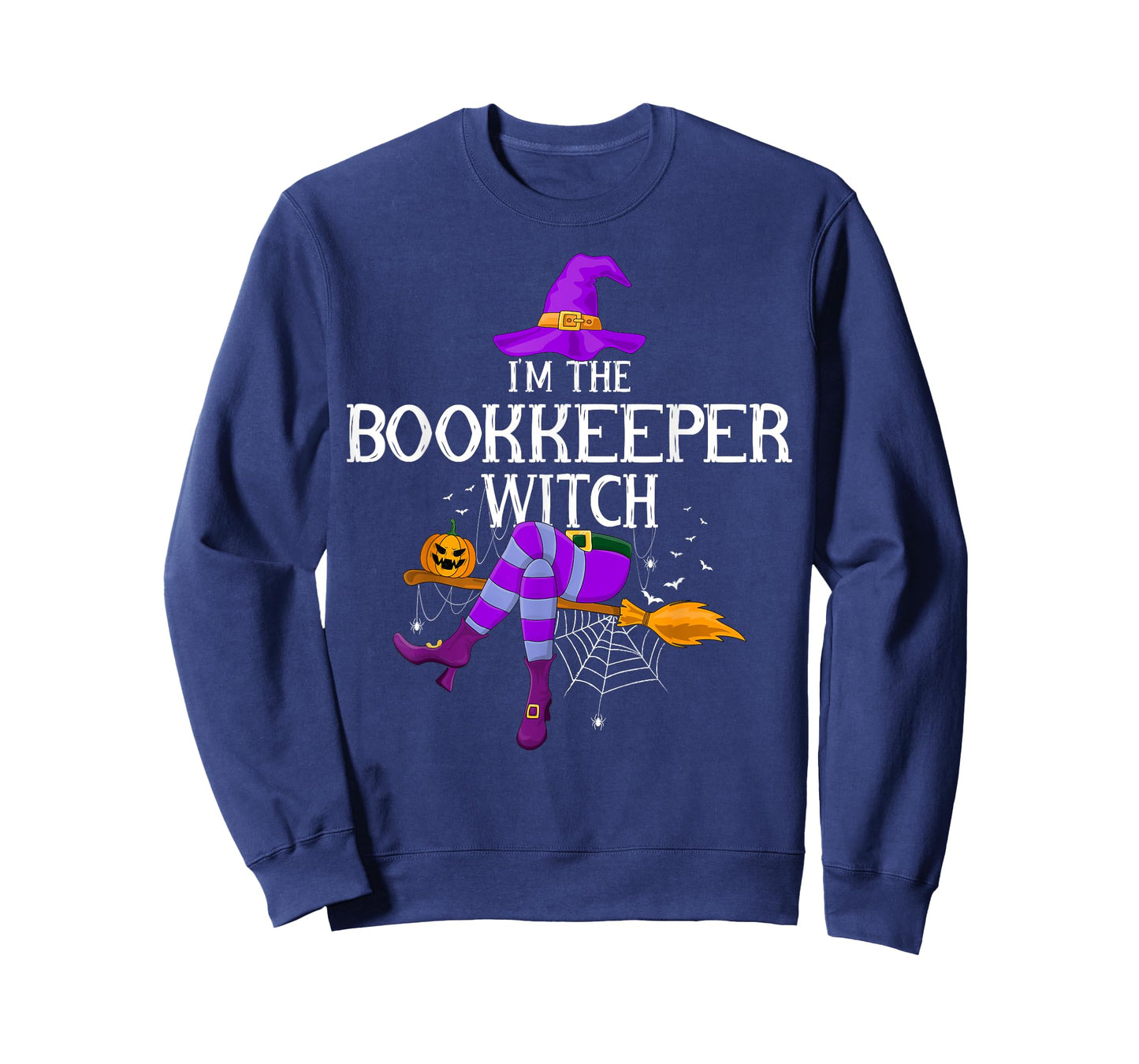 Matching Family Costume I'm The Bookkeeper Witch Halloween T-Shirt