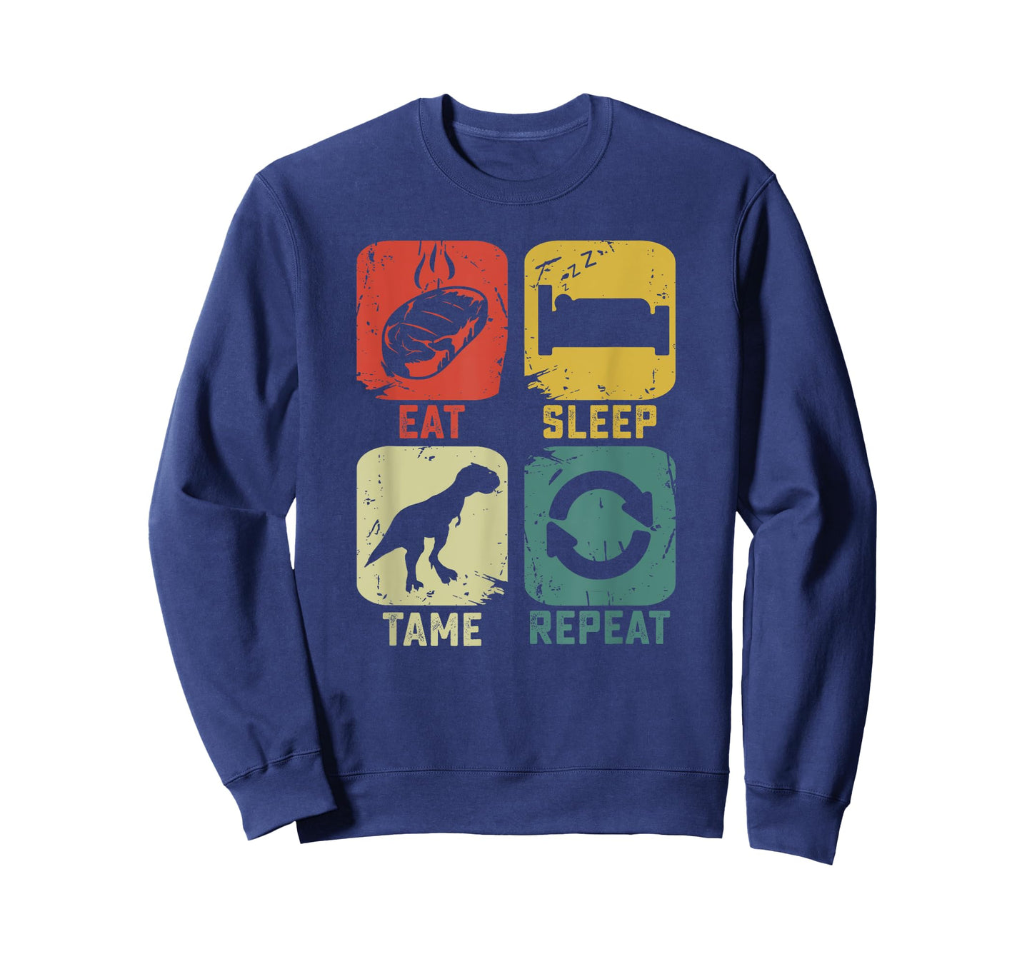 Eat Sleep Tame Repeat Dinosaur gaming geek Funny gamer T-Shirt