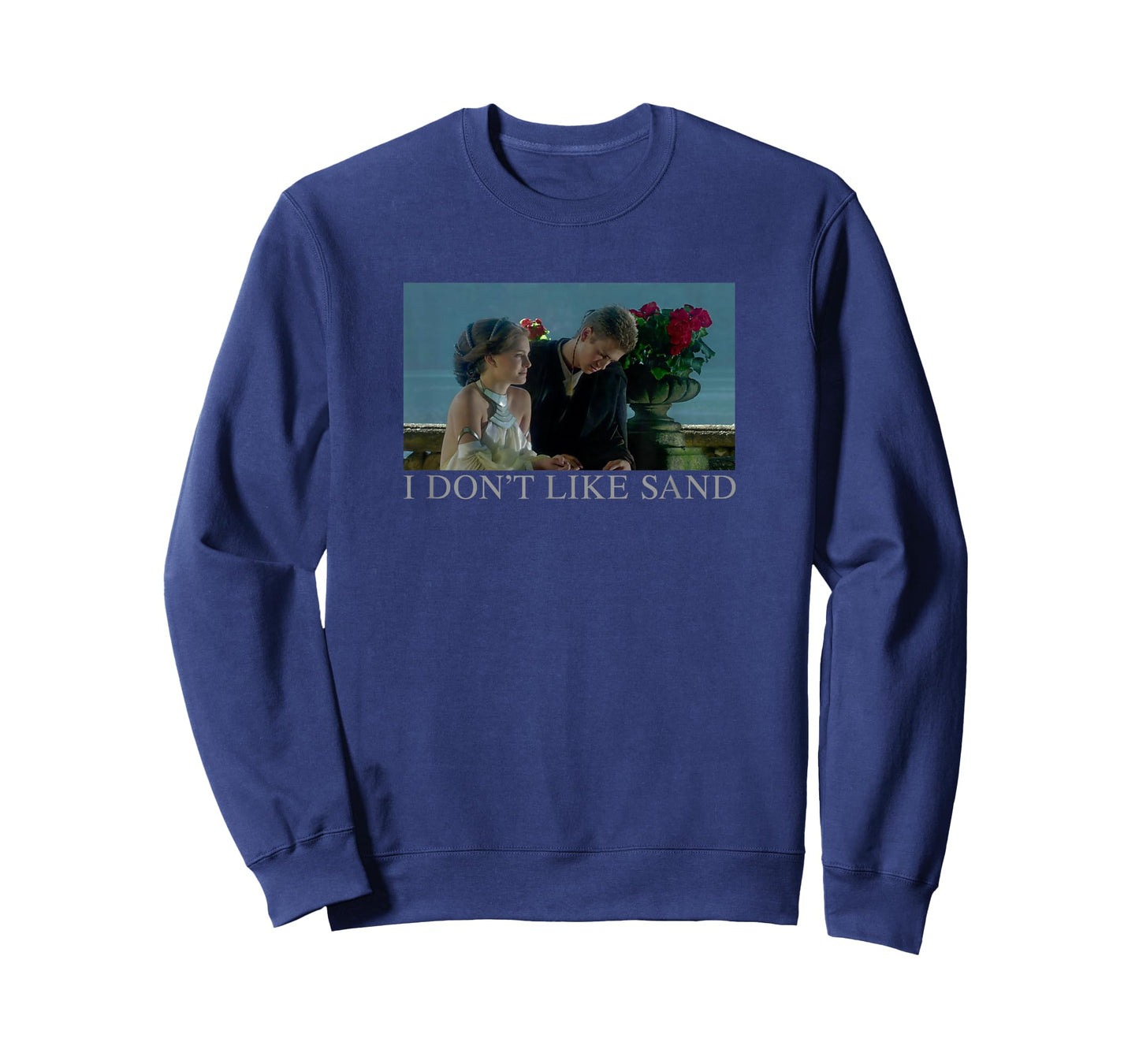 Star Wars Anakin & Padme Movie Poster I Don't Like Sand T-Shirt