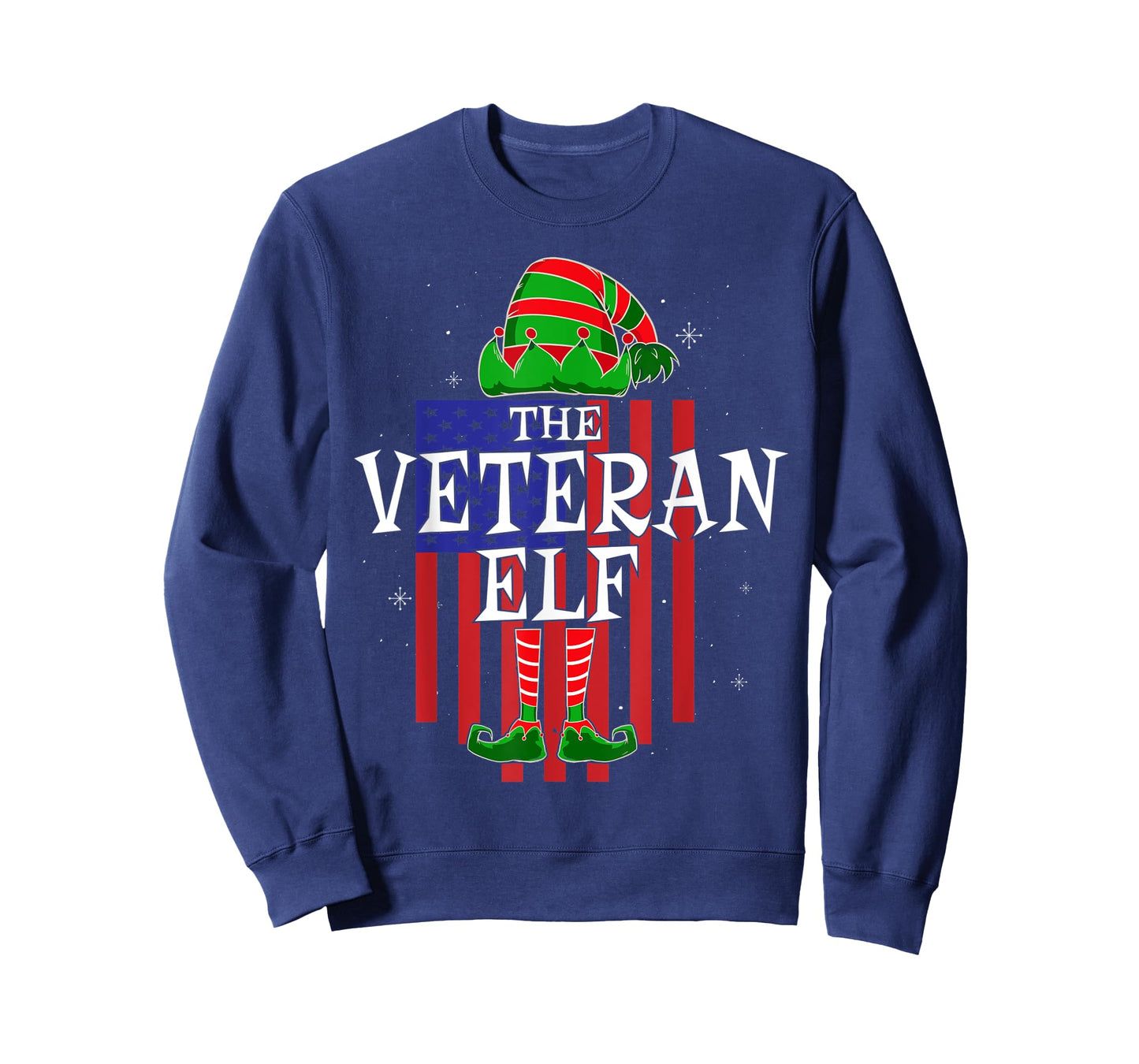 The Veteran Elf Group Matching Family Christmas Funny T-Shirt