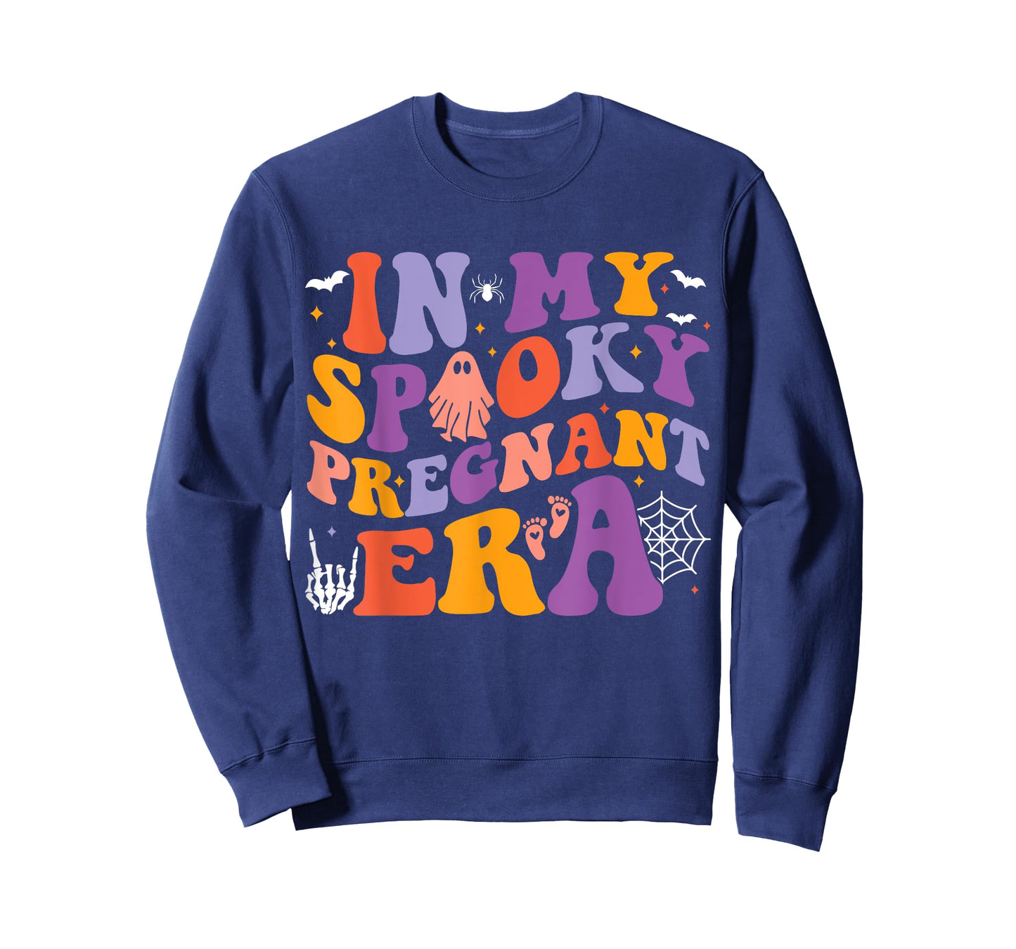 In My Spooky Pregnant Era Halloween Pregnancy Announcement T-Shirt