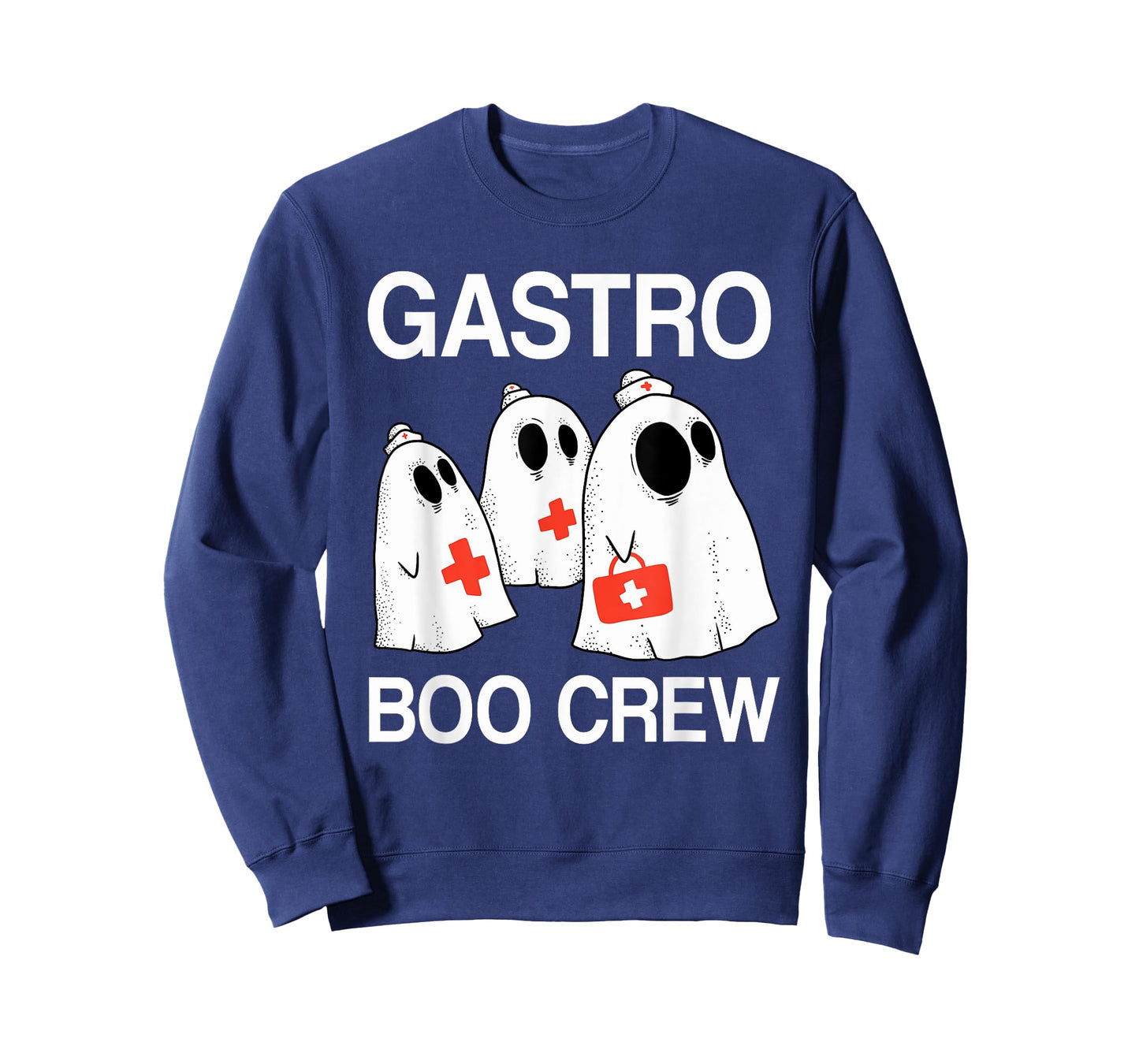 Spooky Gastro Boo Crew Halloween Costume Gi Nurse T-Shirt