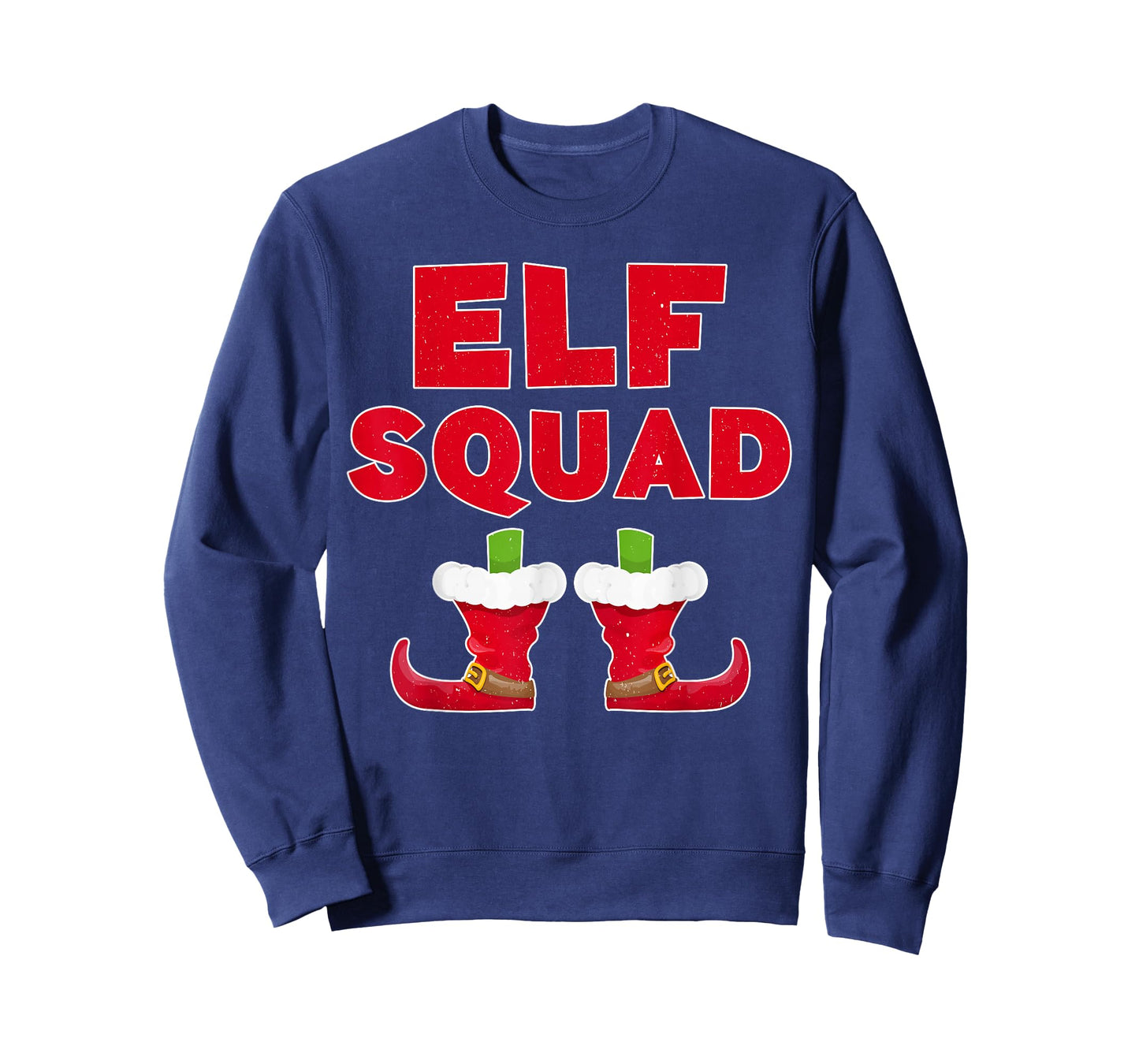 Elf Squad Shirt Adult Kids Boy Girl Christmas Crew Pajamas T-Shirt