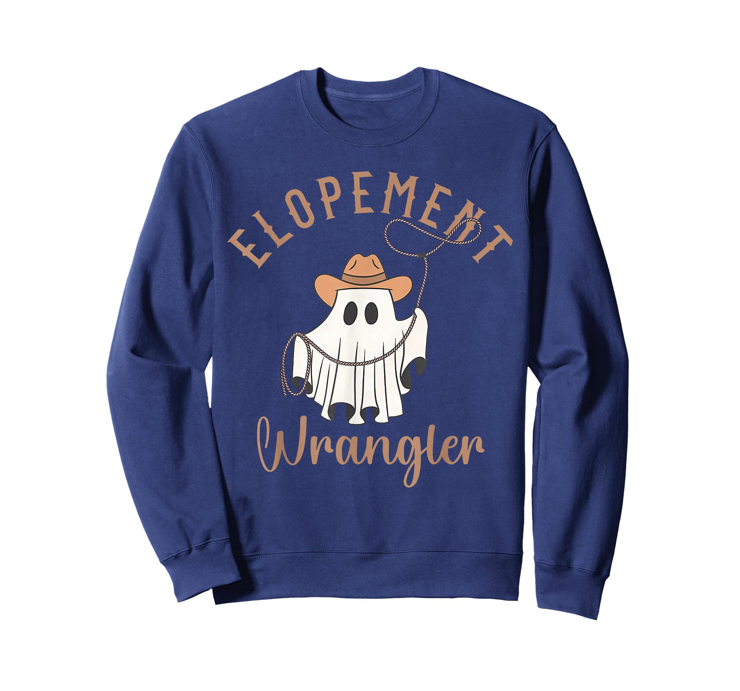 Western Ghost ABA Elopement Wrangler Halloween Behavior Tech T-Shirt