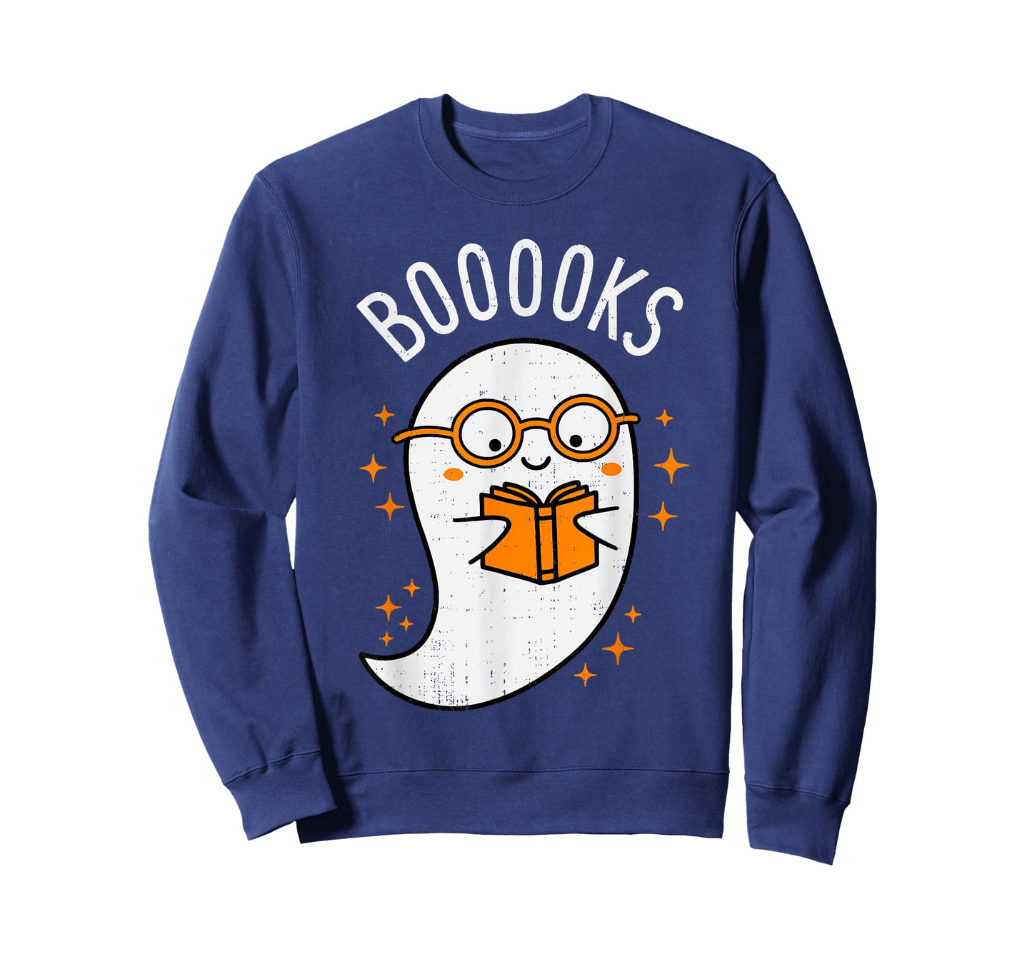 Booooks Ghost Halloween Teacher Librarian Library Reading T-Shirt