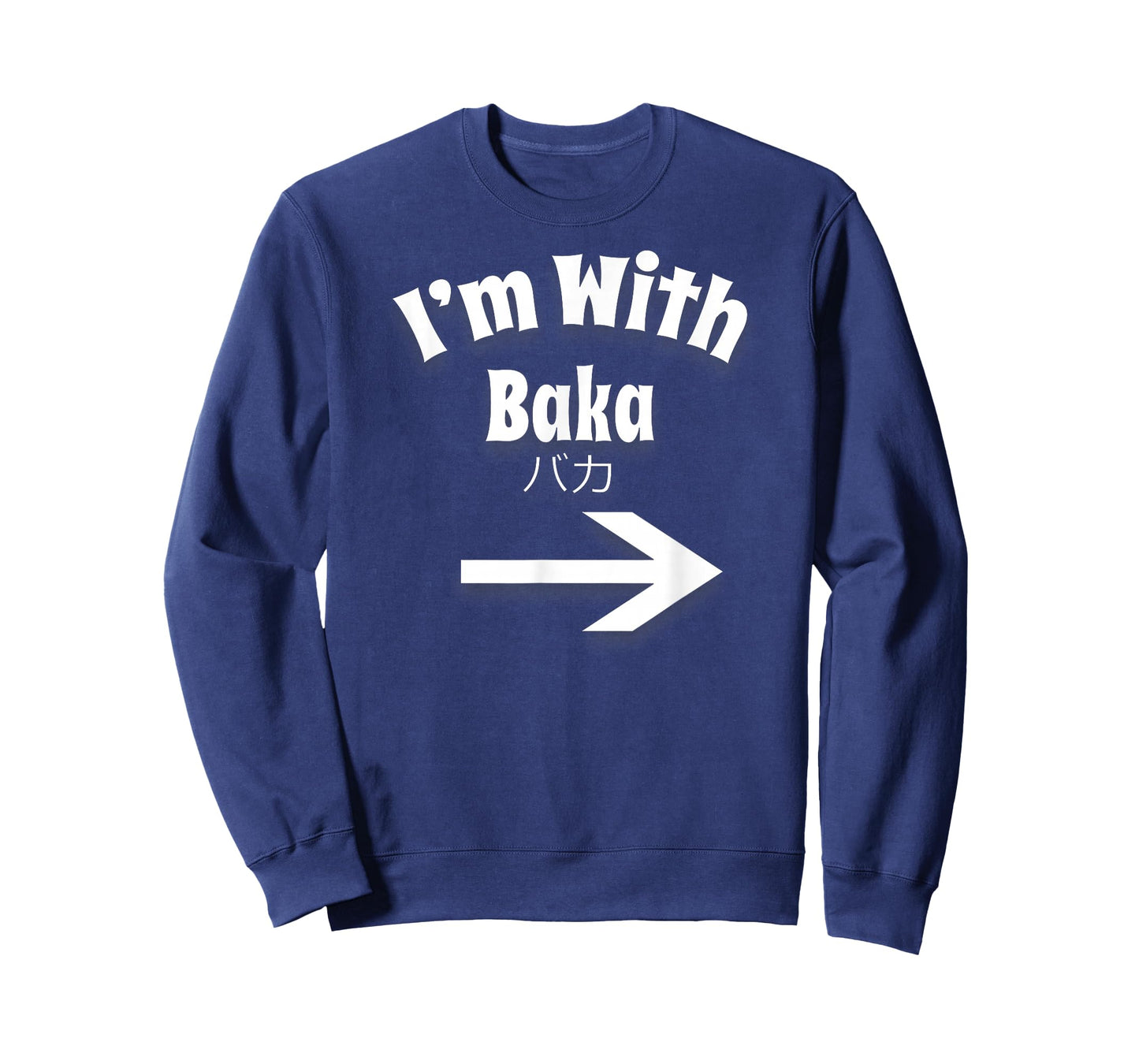 Otaku T-shirt I'm With Baka Anime Japanese Weeb Tee T-Shirt