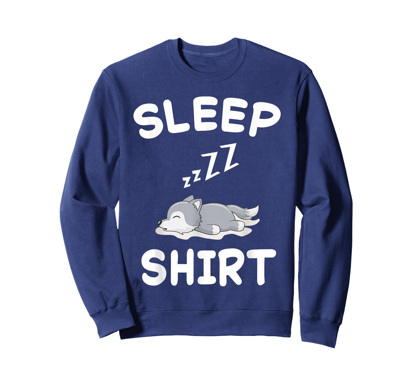 Wolf Nap Sleeping Pajama Nightgown T-Shirt