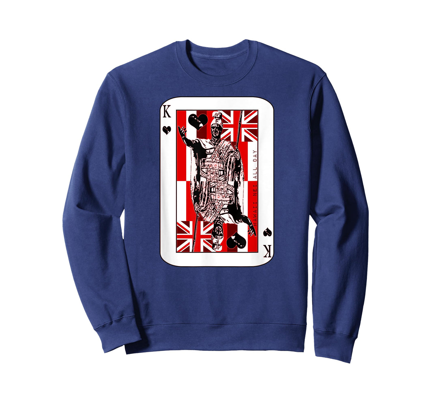 King of Hawai'i Kamehameha (red ink) by Hawaii Nei All Day T-Shirt