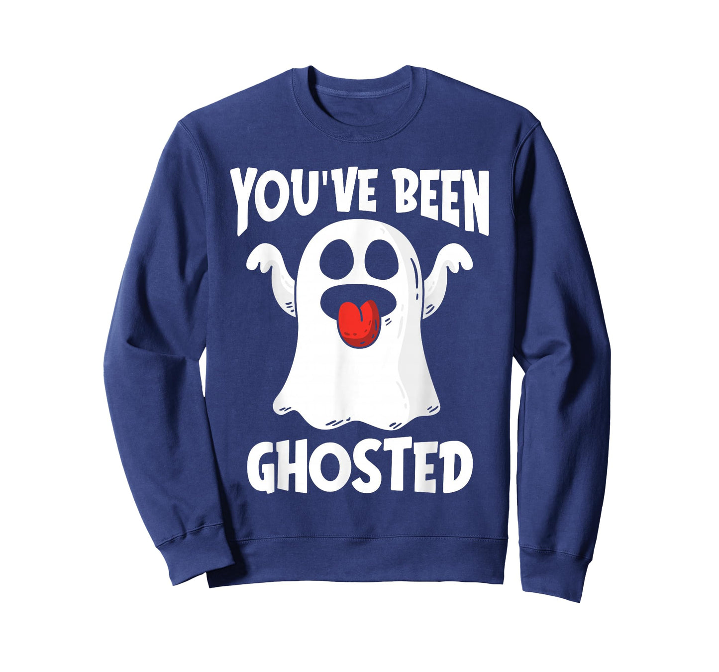 You've Been Ghosted Funny Ghost Pun Halloween Humor Costume T-Shirt
