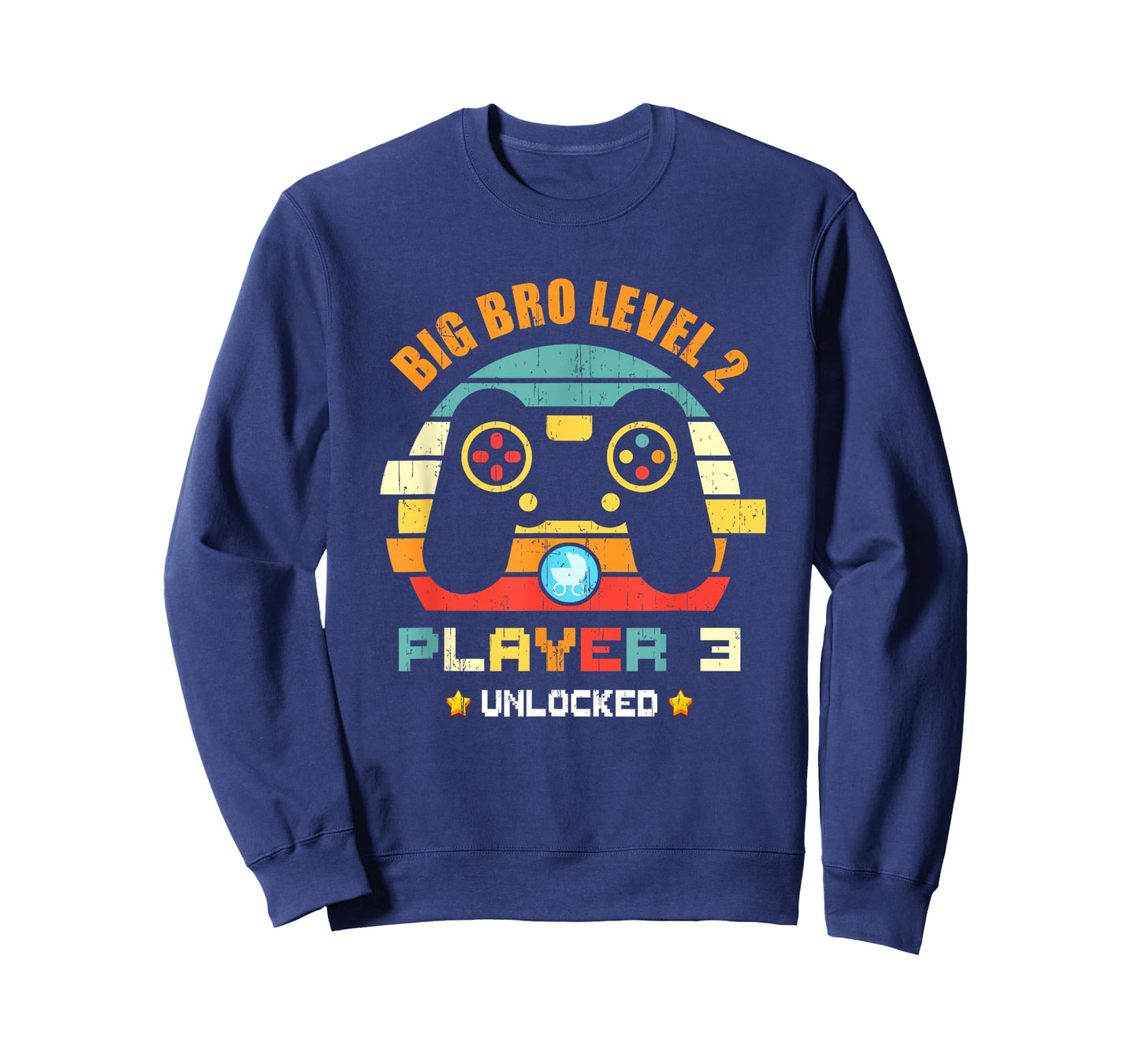 Big Bro Level 2 Player 3 Unlocked Gaming Big Brother Again T-Shirt