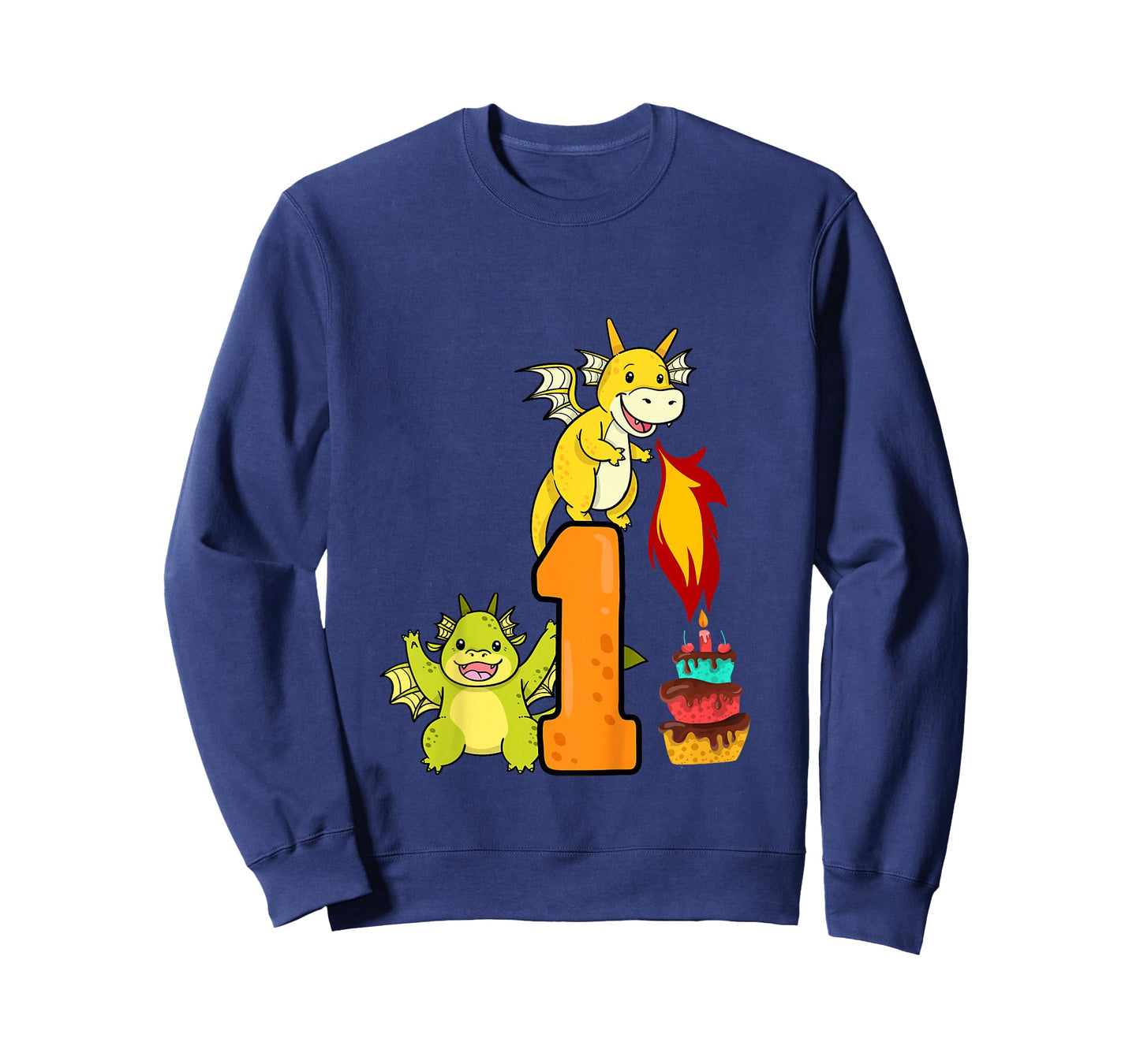 1st Birthday Boy Girl Dragon Outfit T-Shirt