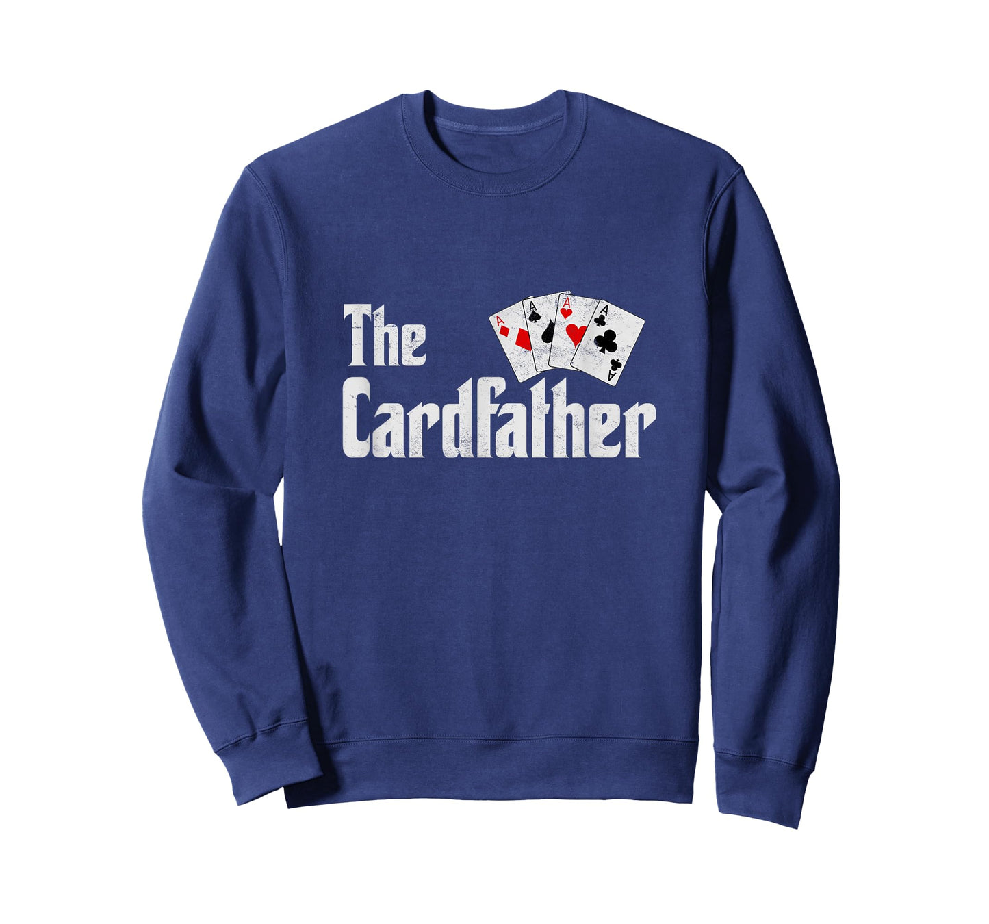 The Card Father Poker Game Cards Playing Dad Father's Dad T-Shirt