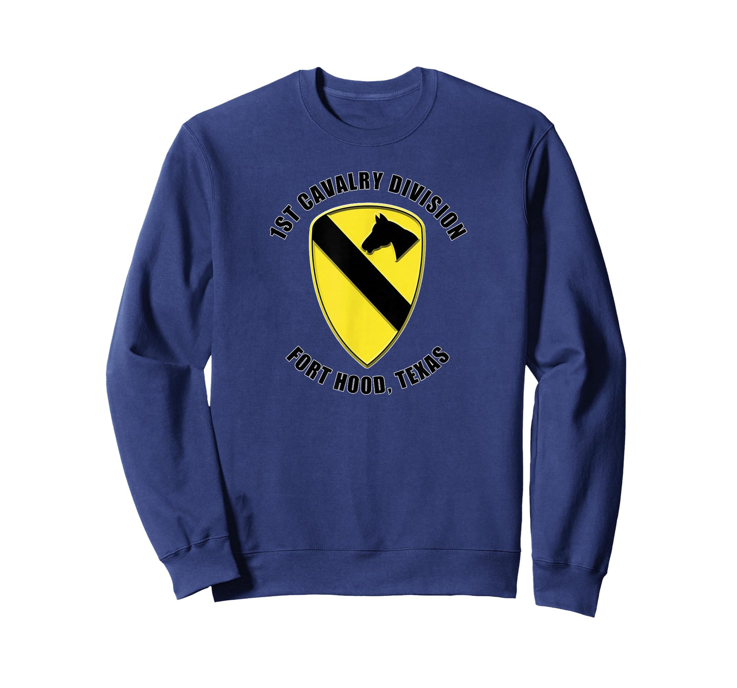 1st Cavalry Division Fort Hood Texas Emblem Veteran Gift T-Shirt