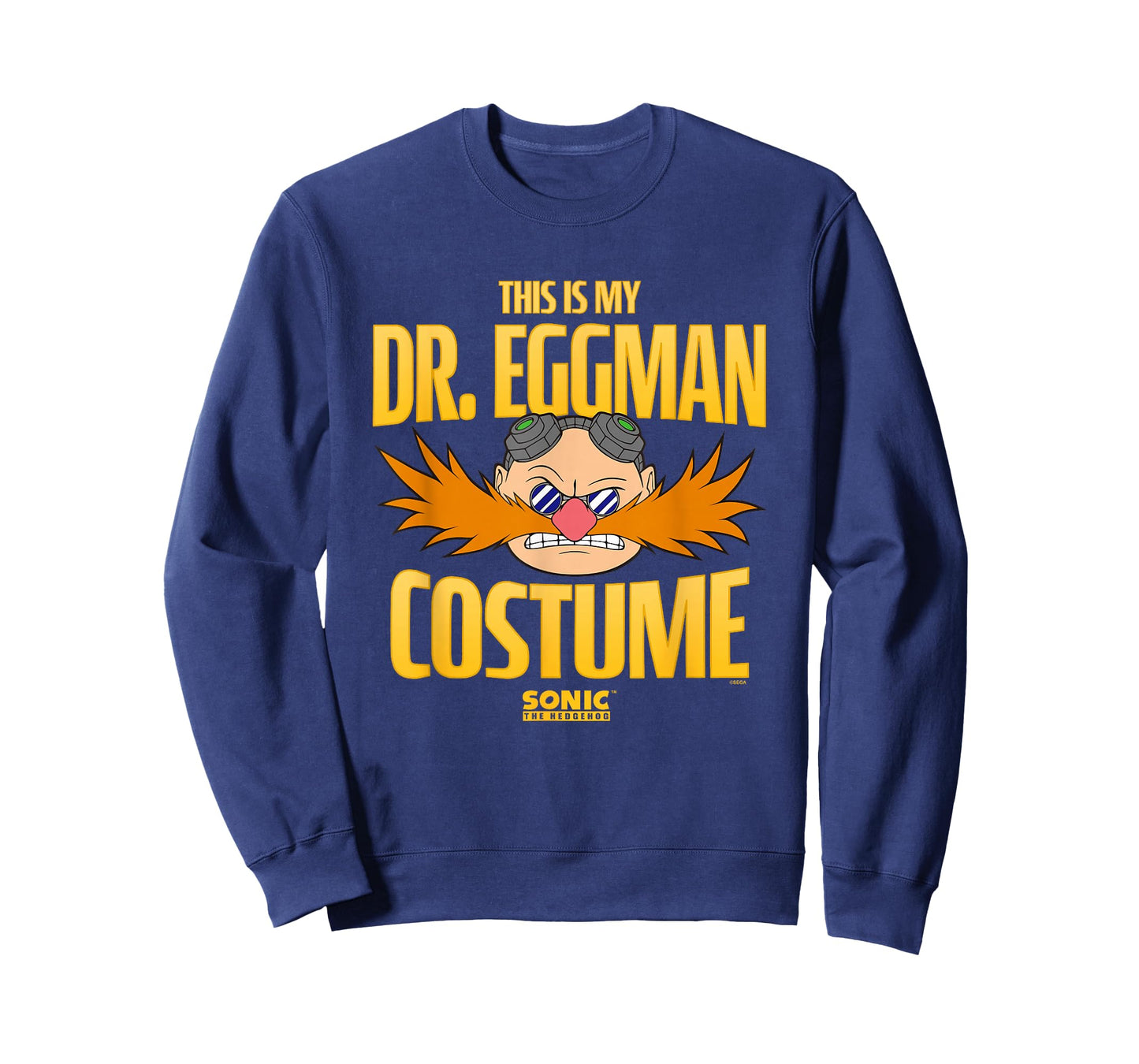 Sonic The Hedgehog Halloween This Is My Dr. Eggman Costume T-Shirt