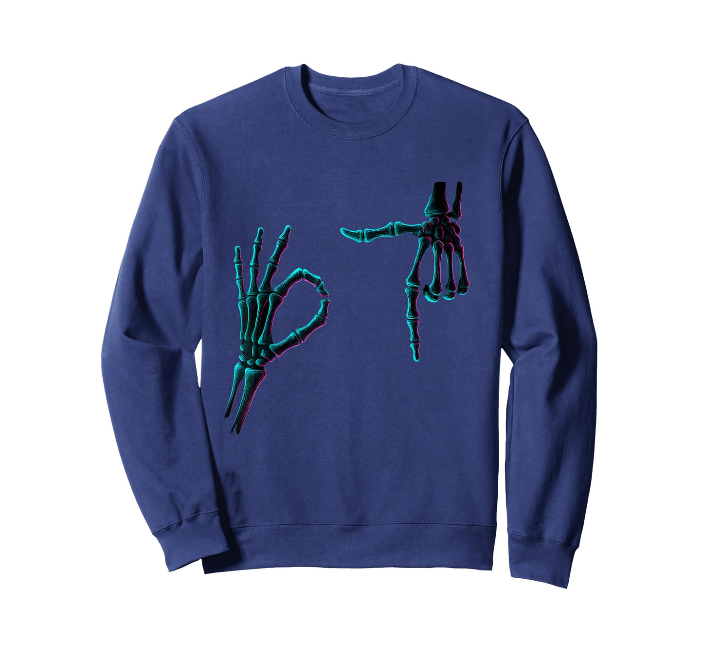 67 Meme Skeleton Hand 6 7 Halloween Six Seven Funny Teens T-Shirt