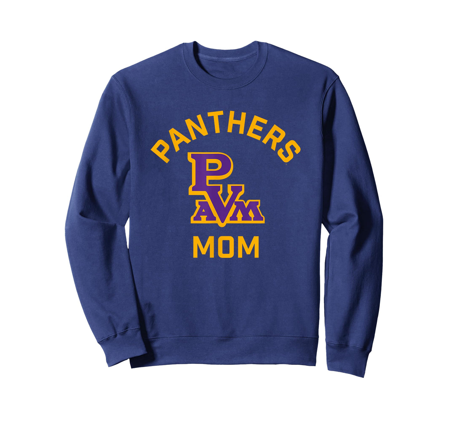 Prairie View A&M University Panthers Arched Mom T-Shirt