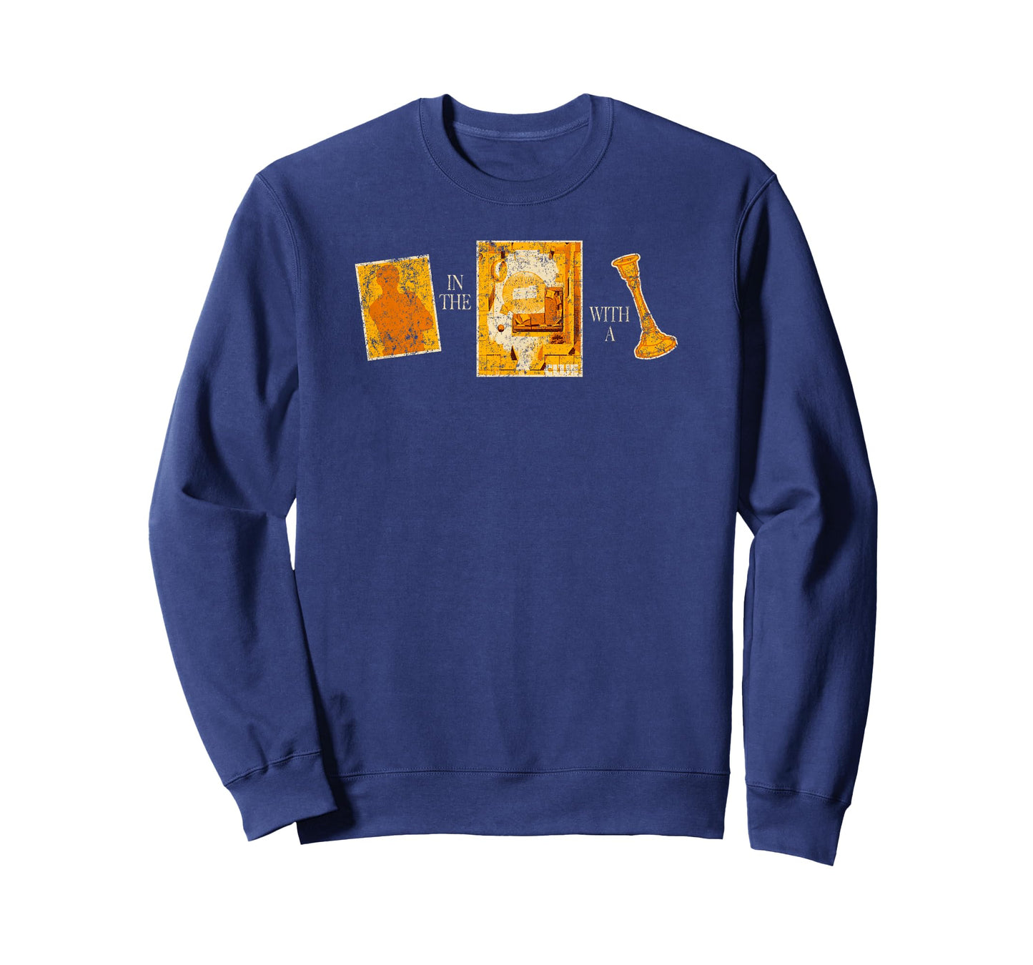 Clue Suspect In The Room With A Weapon Distressed Cards T-Shirt