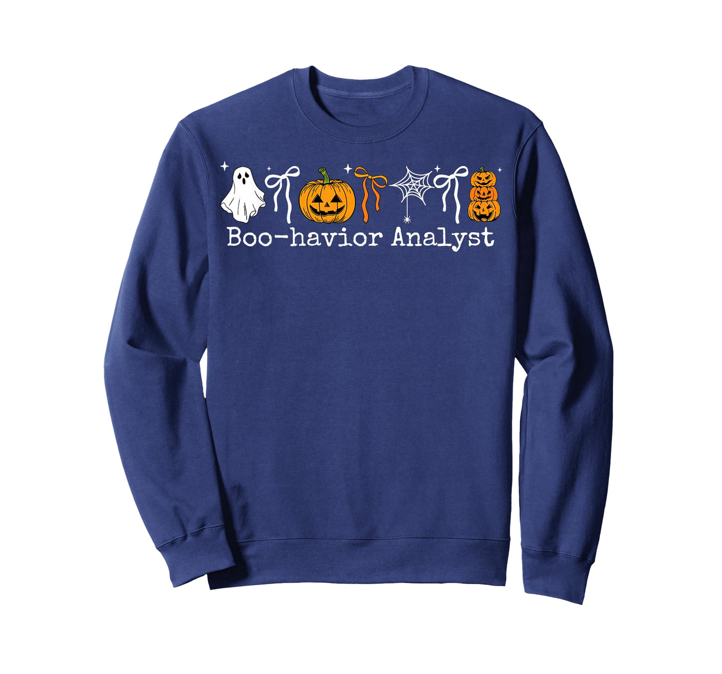 Boo-Havior Analyst Pumpkin Ghost ABA Therapist Halloween T-Shirt