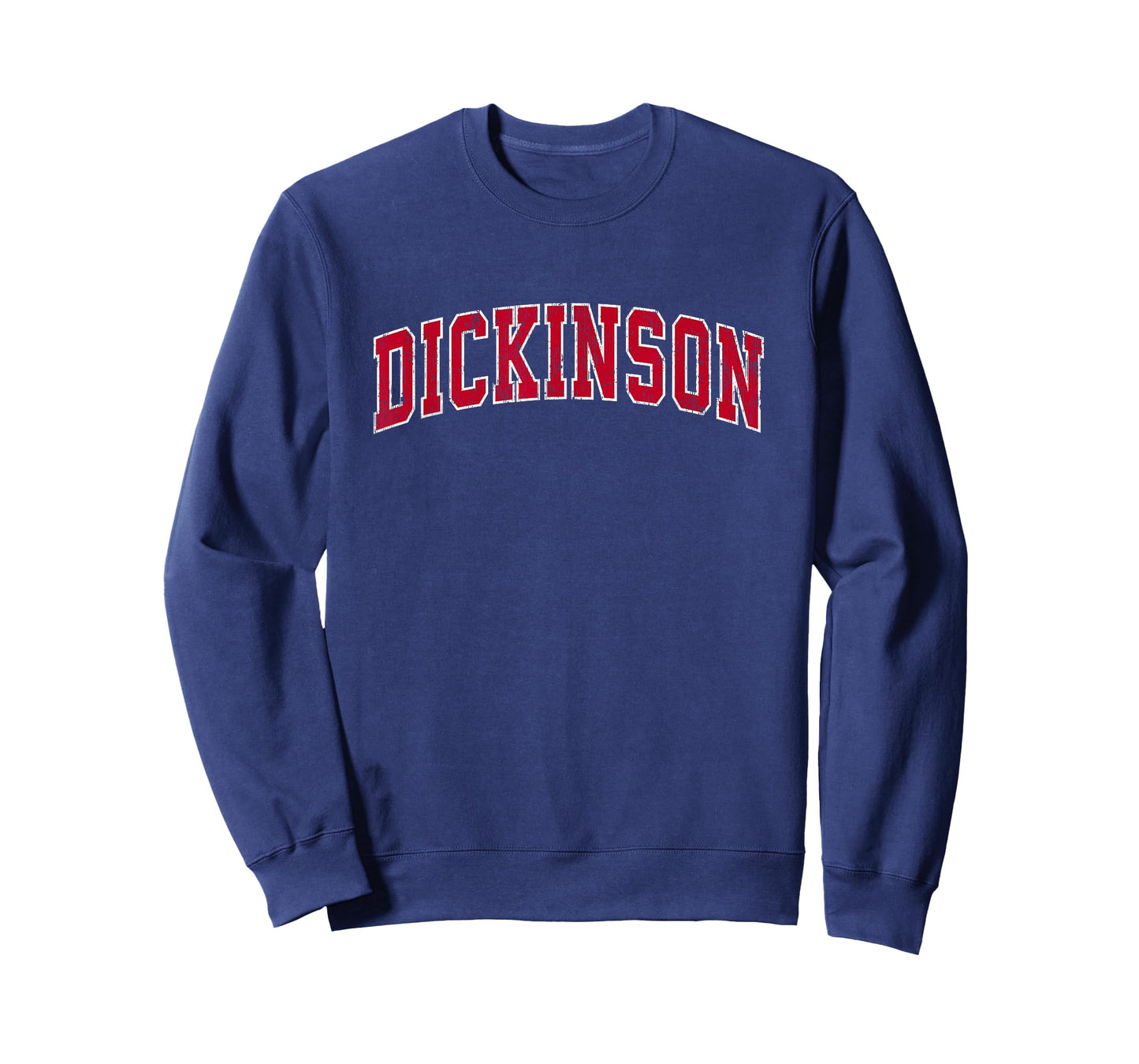 Dickinson Texas TX Vintage Sports Design Red Design T-Shirt