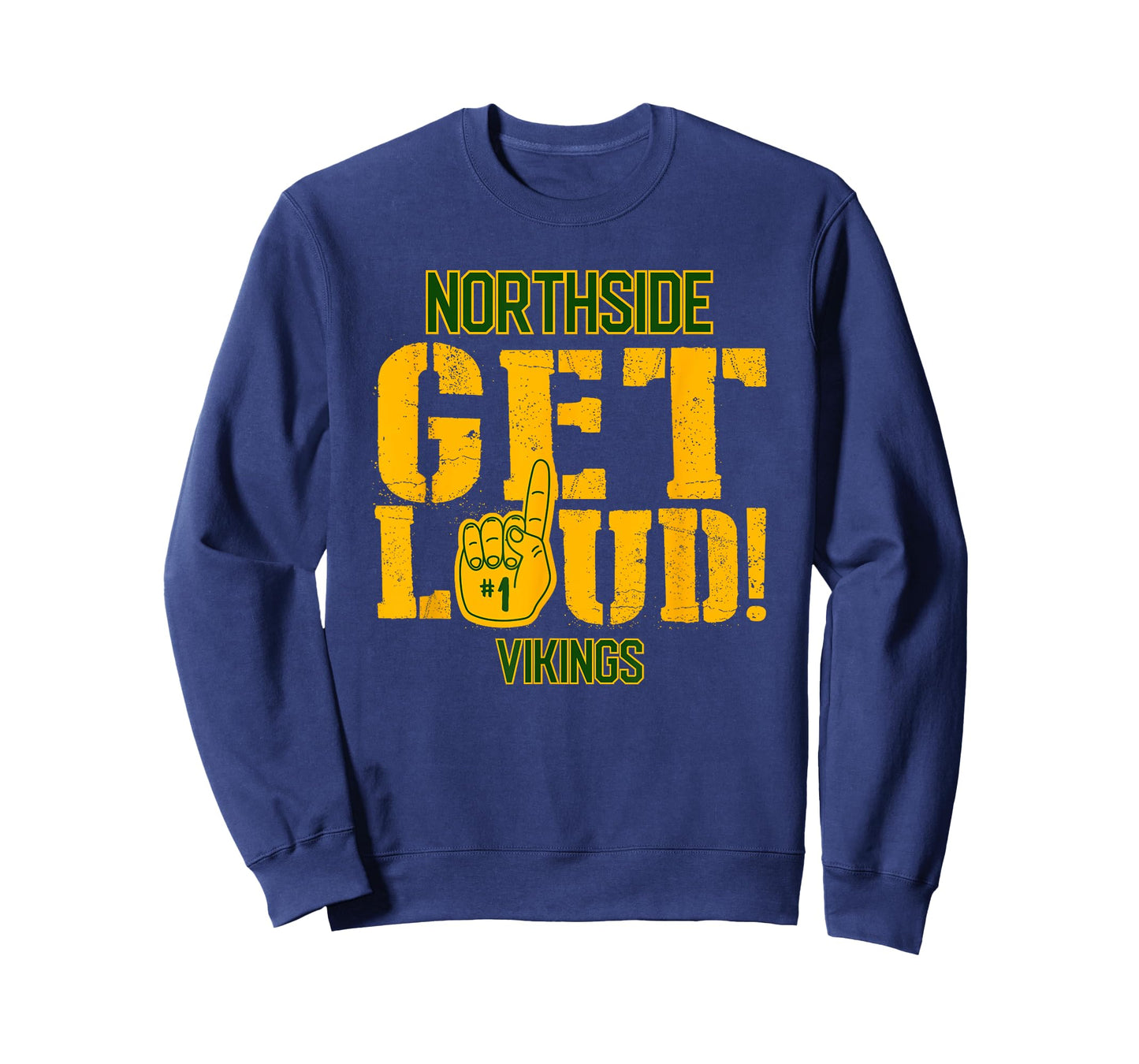 Northside High School GET LOUD Vikings T-Shirt