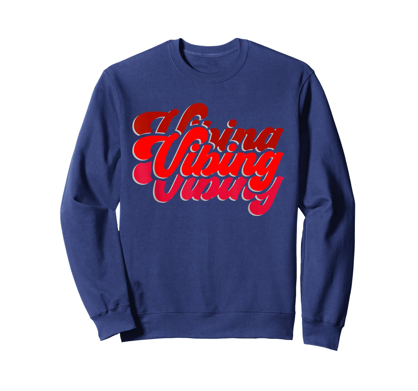 Red Vibing Red Color Graphic T-Shirt