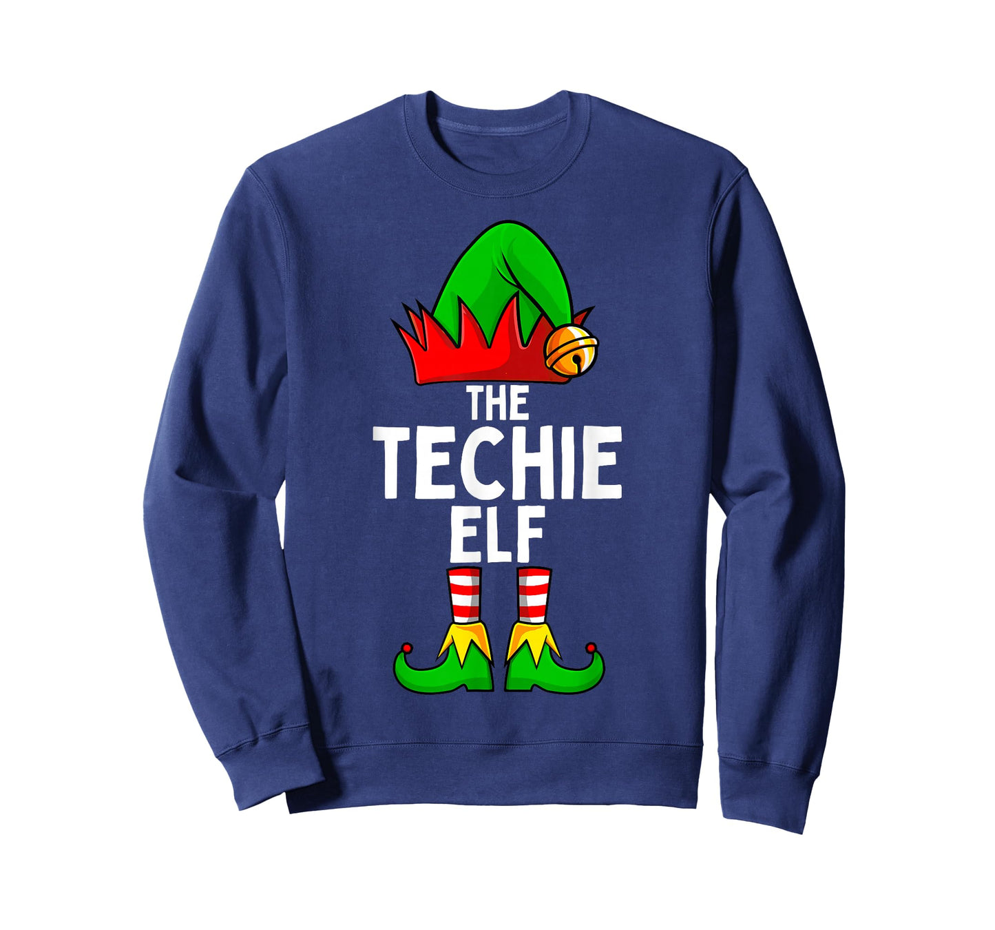 Techie Elf Matching Family Christmas T-Shirt