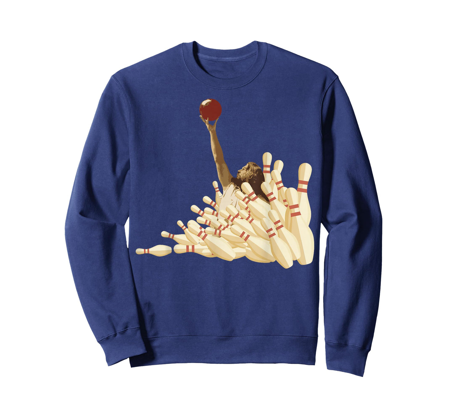 The Big Lebowski Bowling Pins Portrait T-Shirt