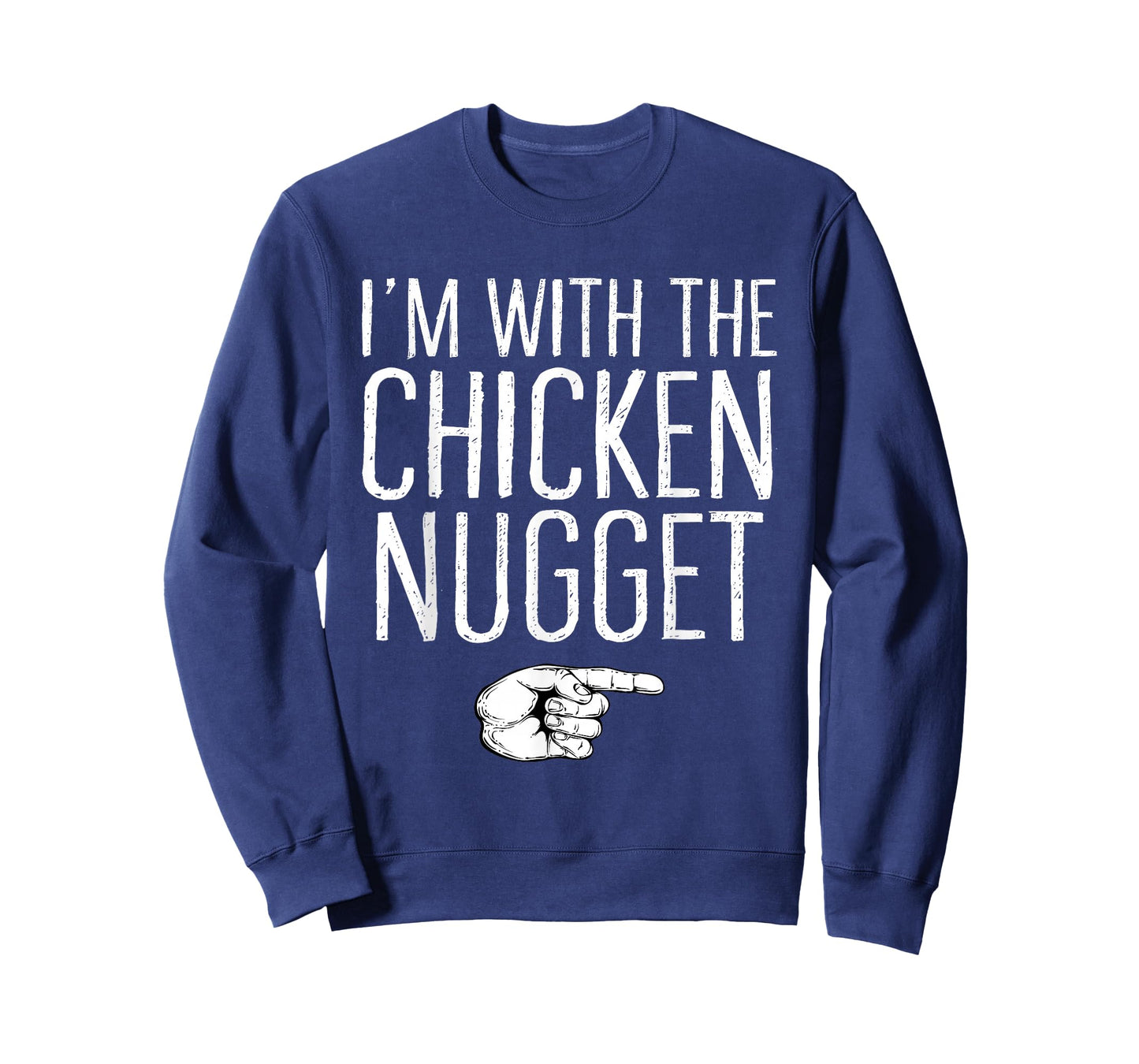 I'm With The Chicken Nugget Matching Costume Halloween Party T-Shirt