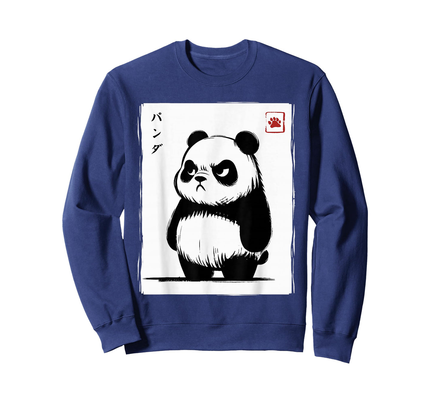 Kawaii Panda Ink Japanese Art Men Women Kids Funny Panda T-Shirt