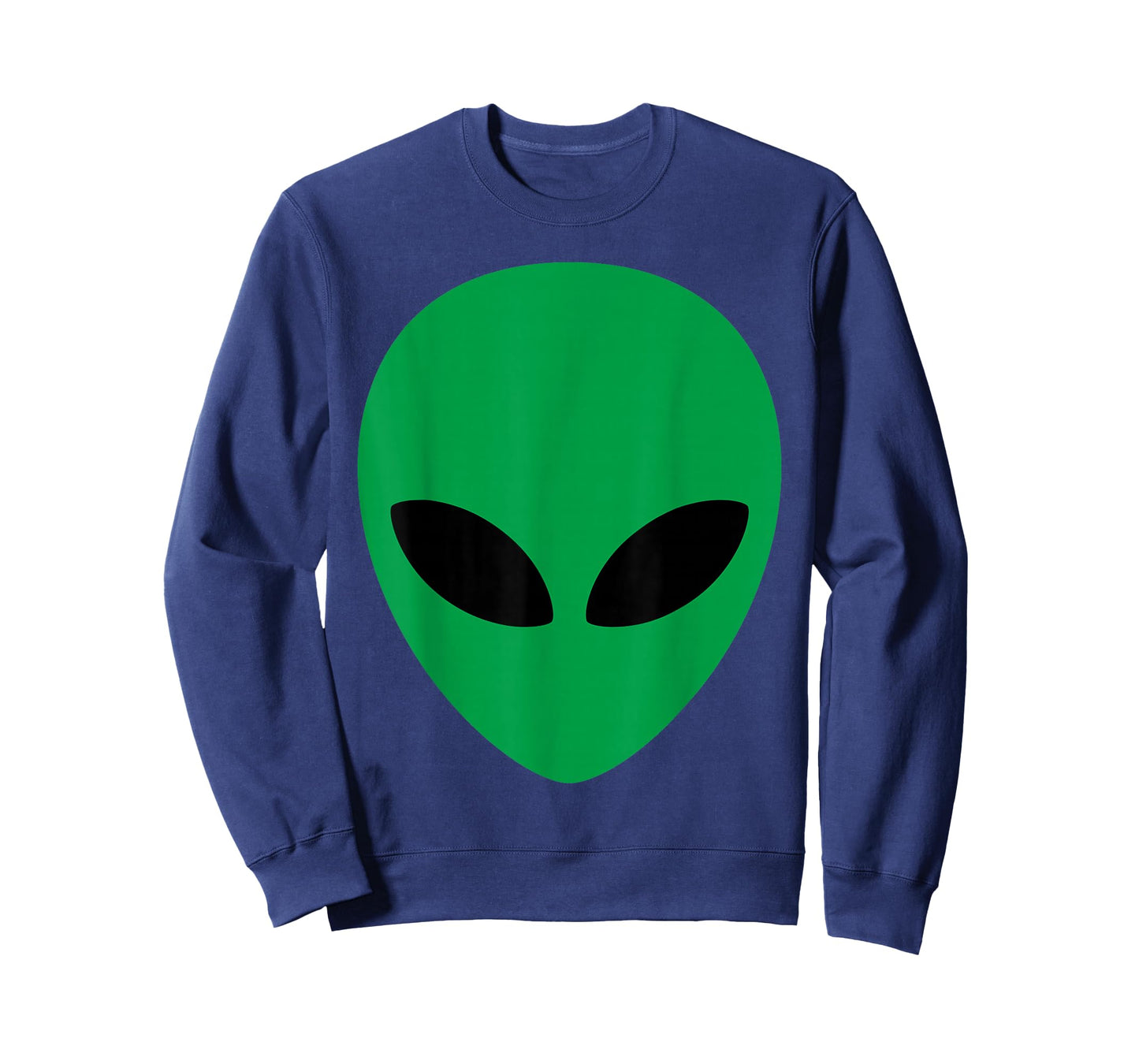 Alien Head Tshirt Green Alien Grey Shirt T-Shirt