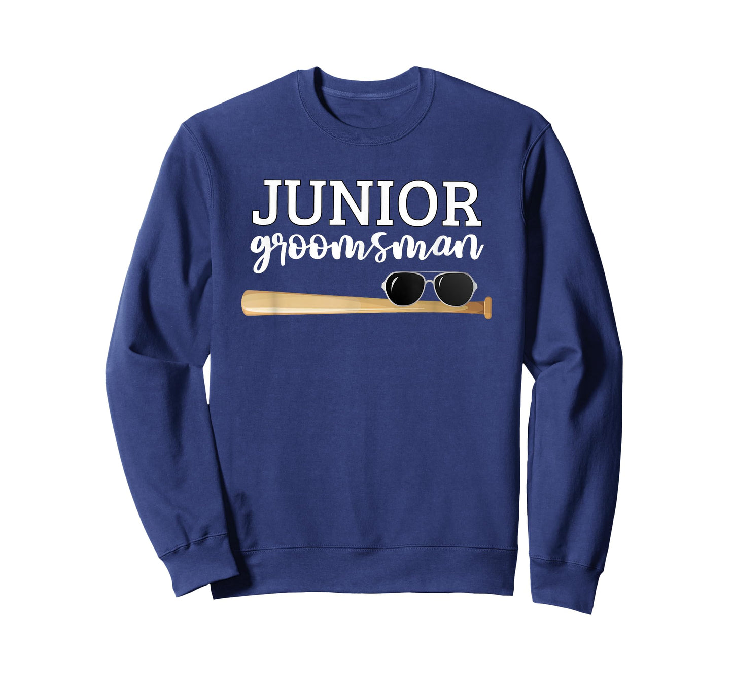 Junior Groomsman Baseball Bat Wedding Party Jr Boys Gift T-Shirt