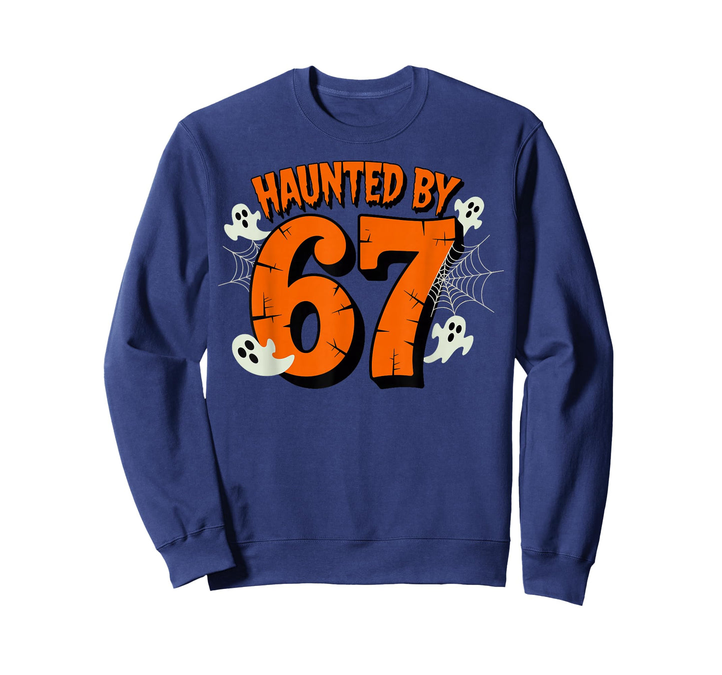 Haunted by 67 Halloween Funny 67 Meme Six Seven Ghost T-Shirt