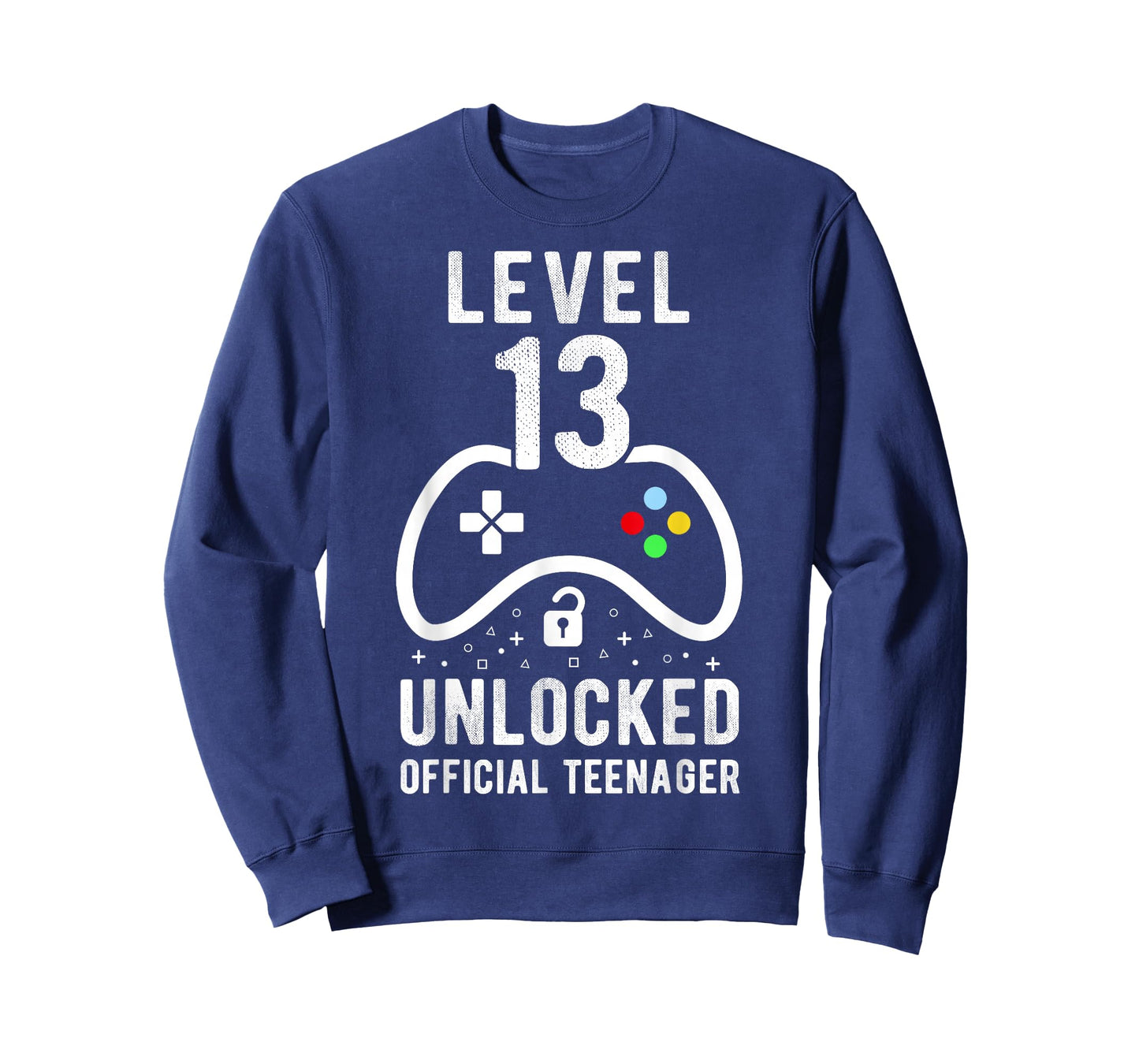 Official Teenager 13th Birthday Level 13 Unlocked T-Shirt