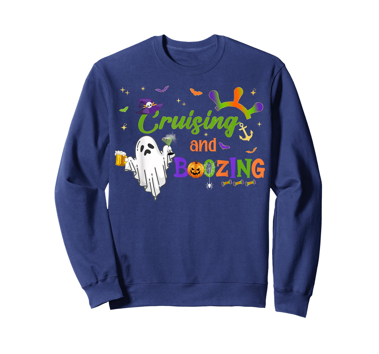 Halloween Party Cruise Crew Booze Drinking Beer Girls Trip T-Shirt
