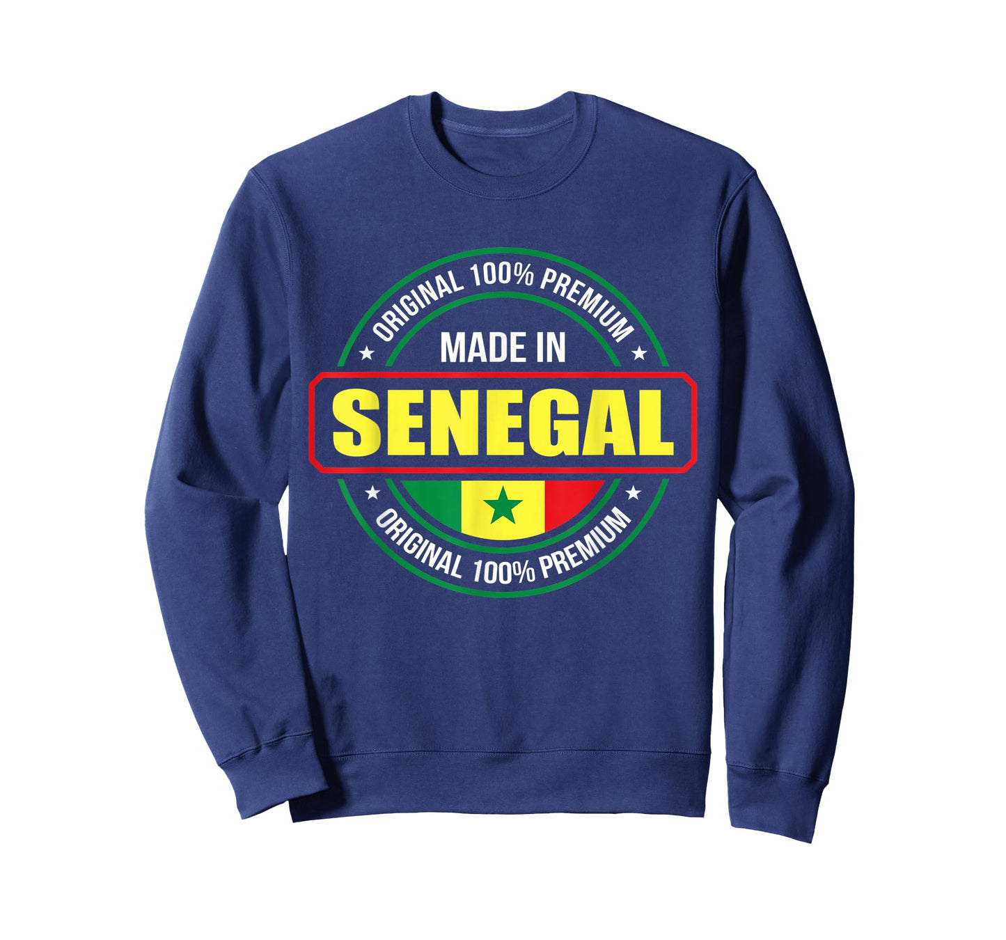 Funny Senegal Flag Shirt Roots From Usa Senegal T-Shirt