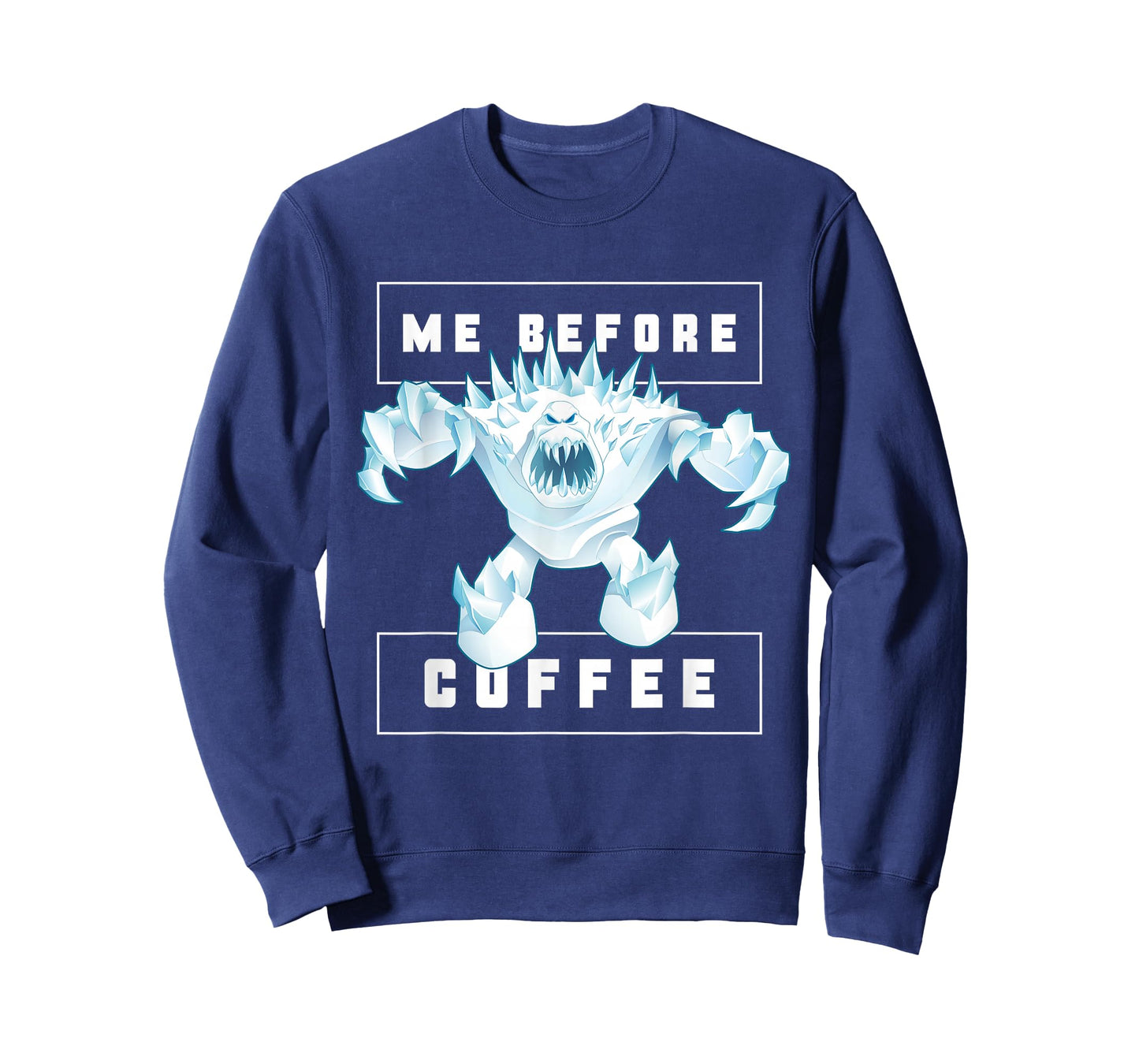 Disney Frozen Marshmallow Monster Me Before Coffee Funny T-Shirt