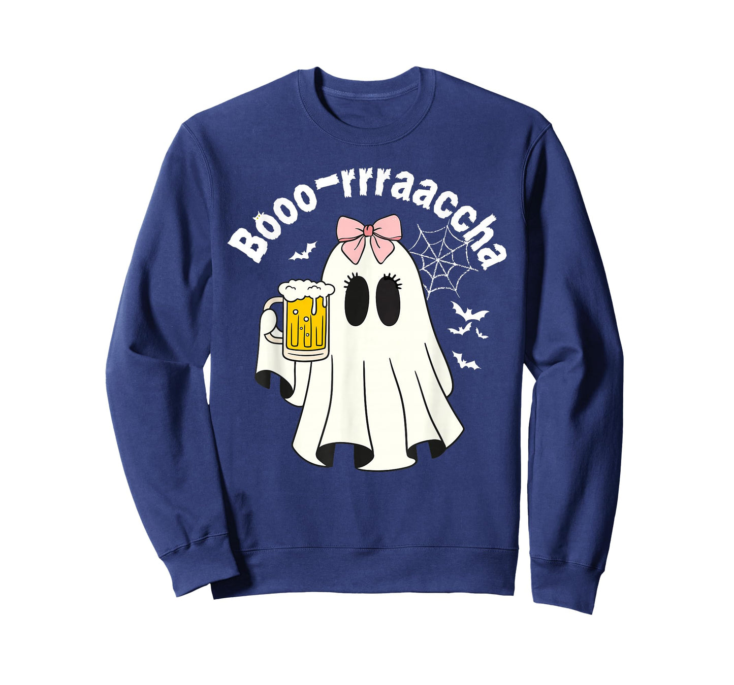 Booo-rrraaccha Funny Ghost Beer Halloween Spooky Season T-Shirt