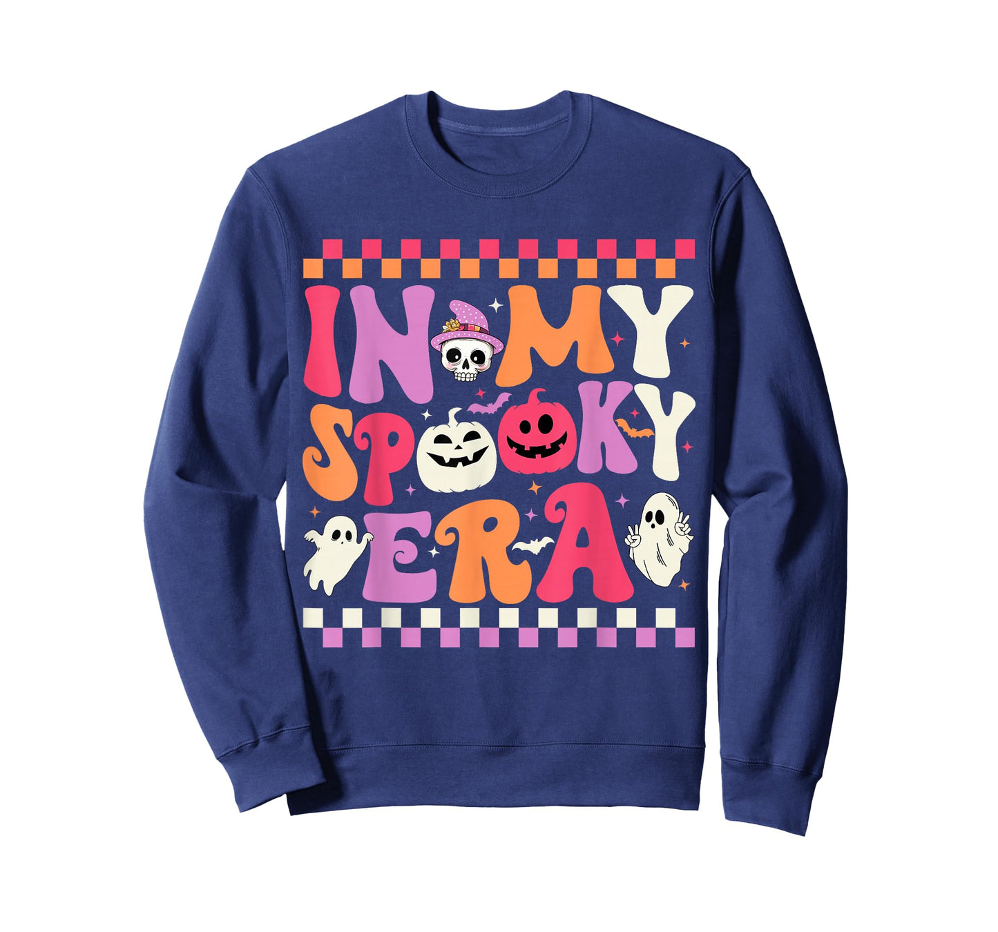 In My Spooky Era Halloween Ghost Groovy Hippie Halloween T-Shirt