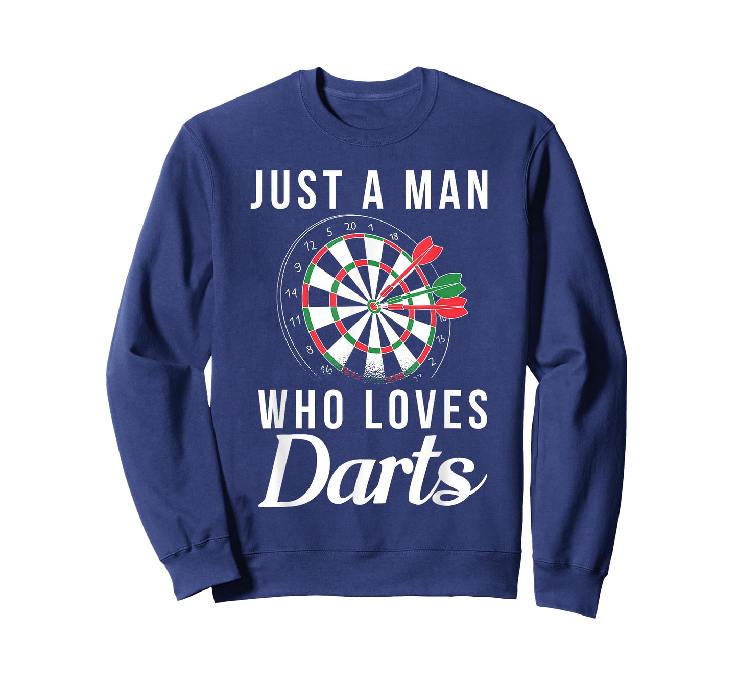 Just a Man who loves Darts Pub Dart Player T-Shirt