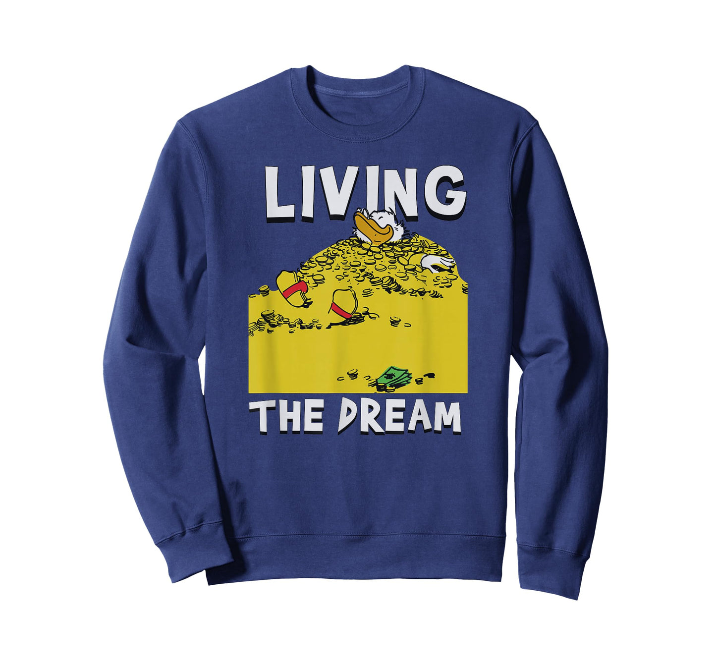 Disney - Ducktales Scrooge McDuck Living The Dream T-Shirt
