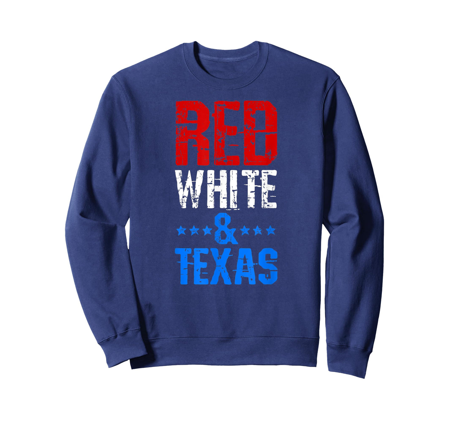 RED WHITE & TEXAS 4th Of July T-Shirt