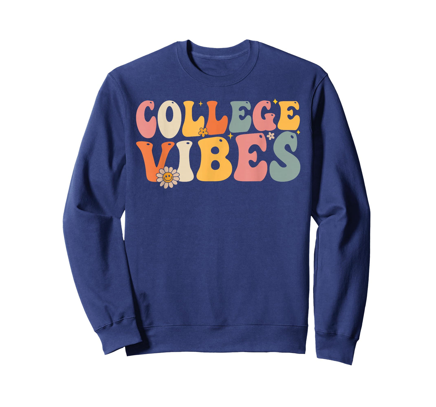 College Vibes College Team Retro 1st Day of School T-Shirt
