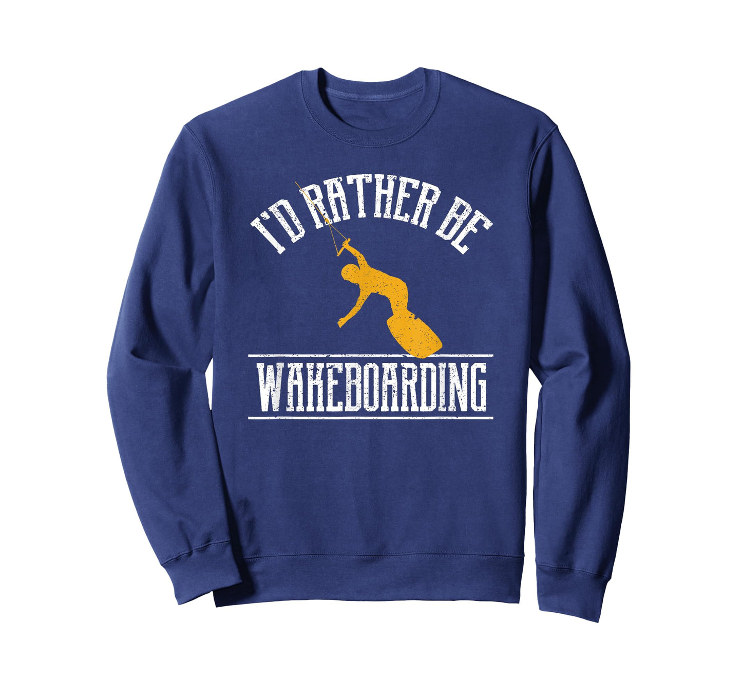 I'd Rather Be Wakeboarding Funny Wakeboarder Wakeboard T-Shirt